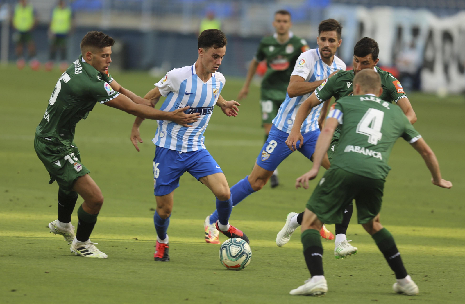 Las fotos del Málaga CF-Dépor