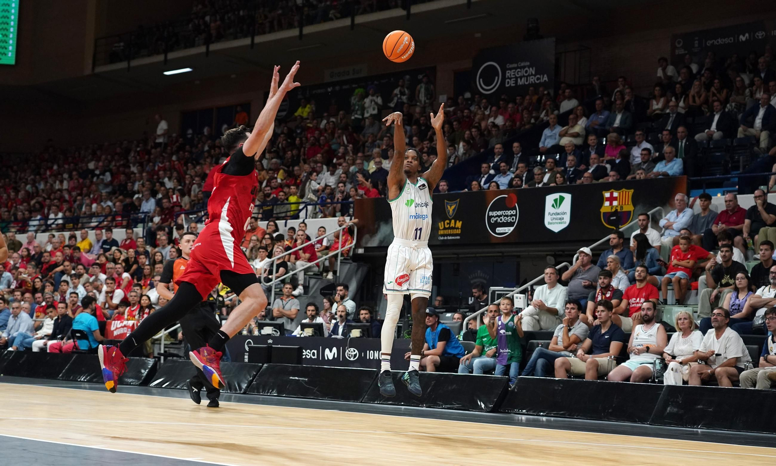 El UCAM Murcia-Unicaja de la Supercopa, en fotos