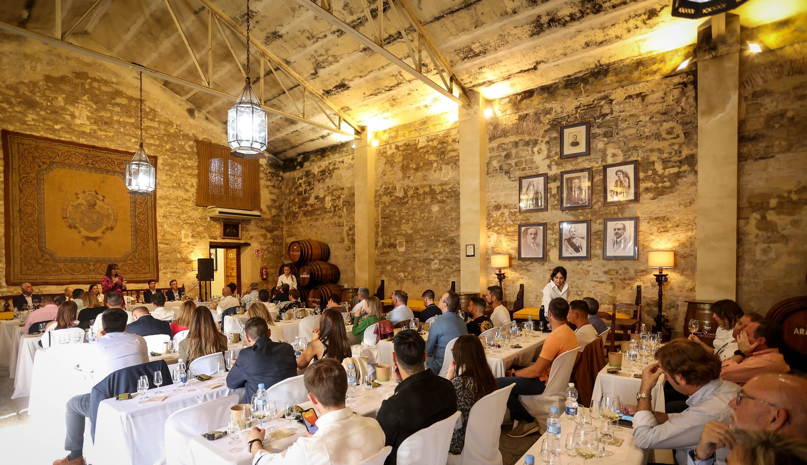 Cata de vinos de Álvaro Domecq en Jerez