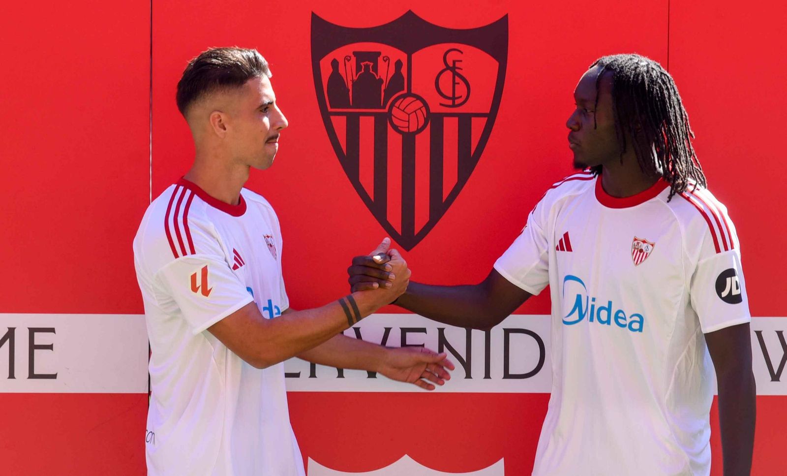 Presentación de Fabio Cardoso y Batista Mendy