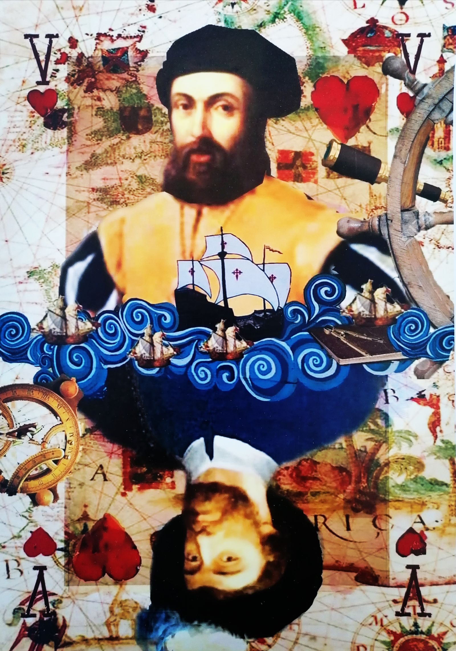 Detalle del resultado final del primer mural.