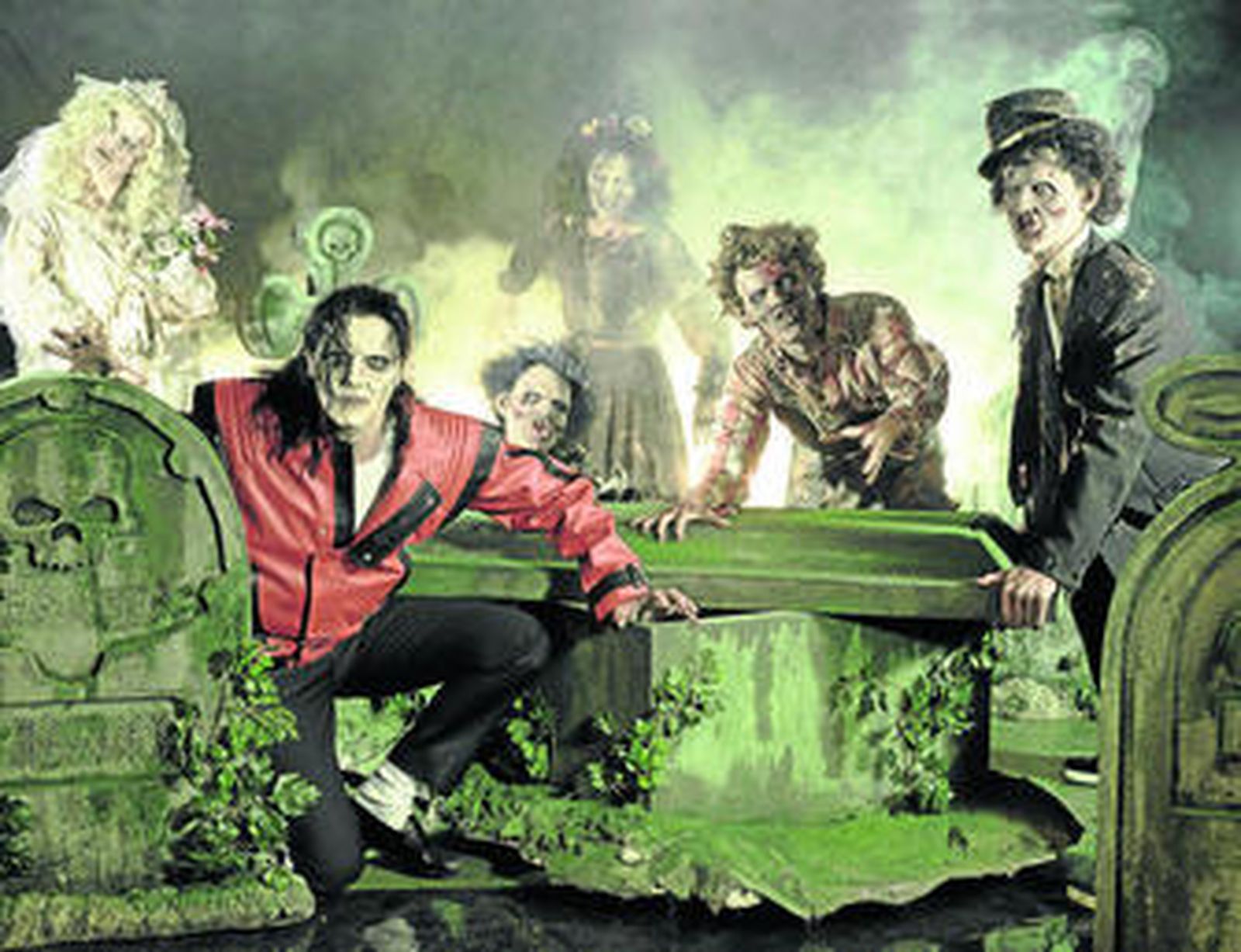 Una escena de 'Forever King of Pop' que recrea el videoclip de 'Thriller'.