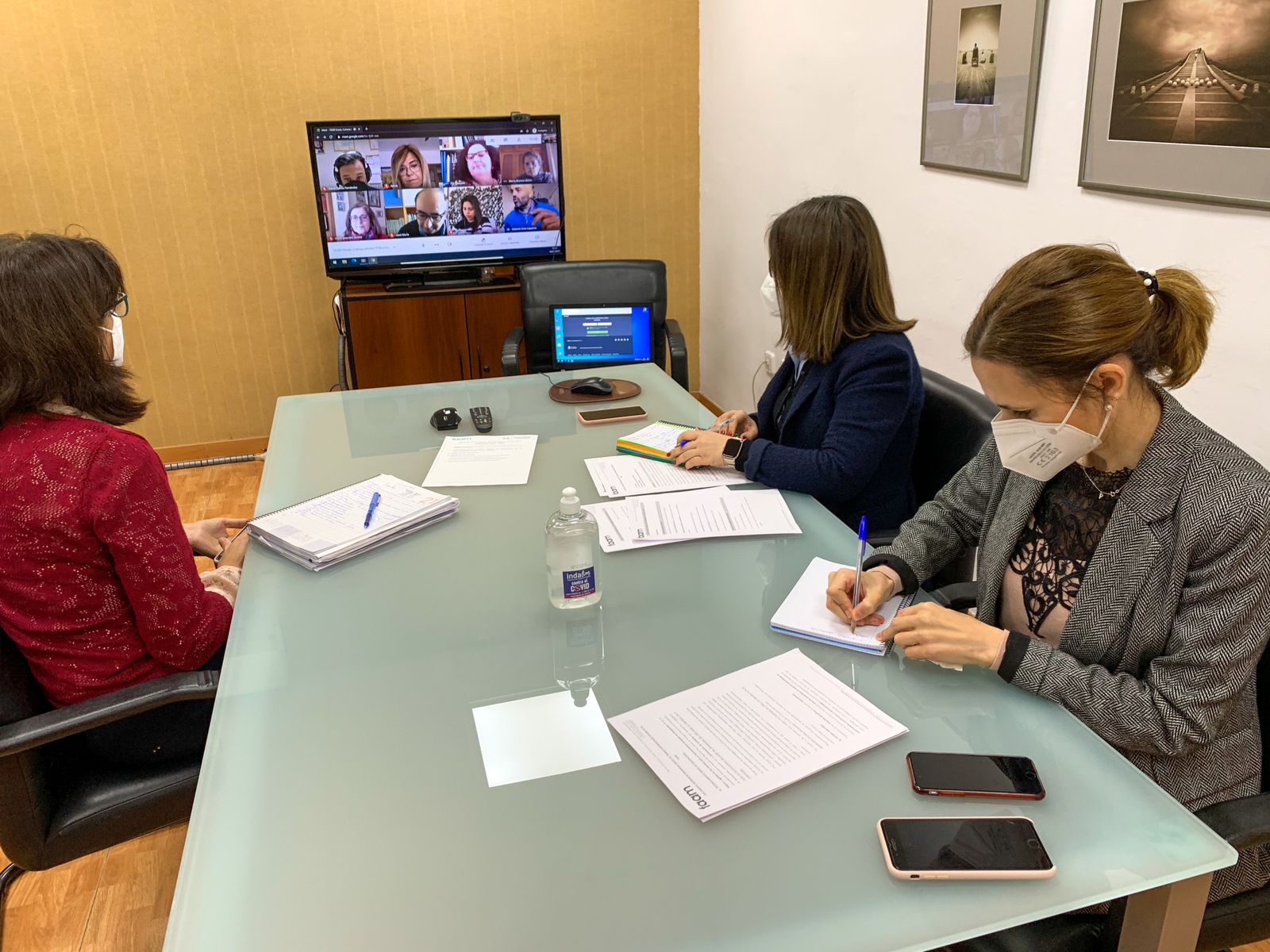 Reunión del grupo de trabajo.