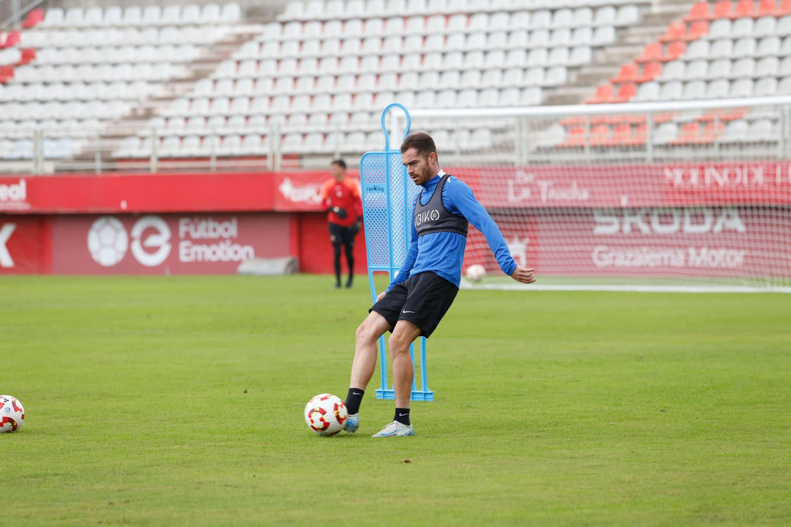 El entrenamiento del Algeciras CF antes de la visita al Recreativo de Huelva