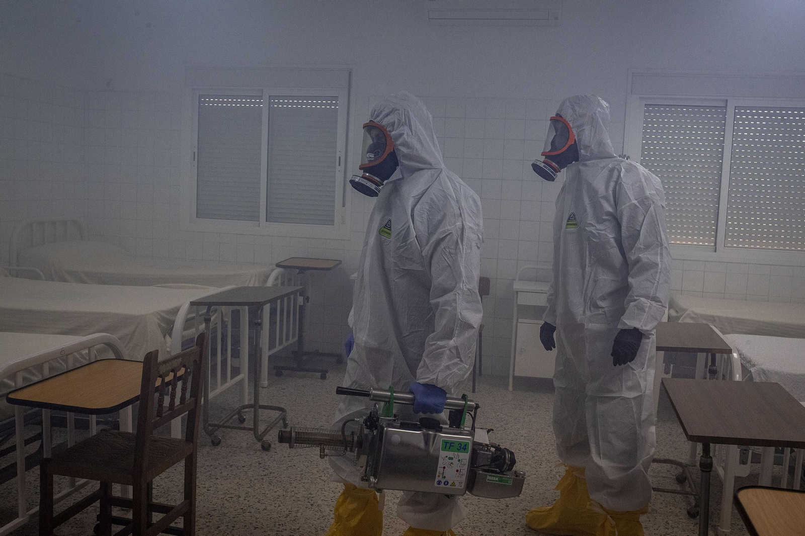 Dentro de la Operación Balmis con las unidades de Camposoto