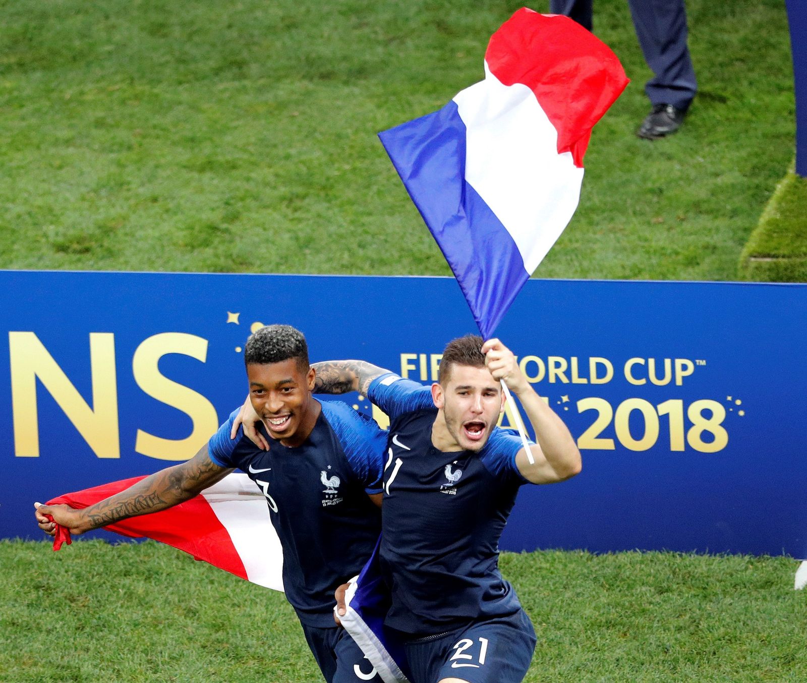 El Francia-Croacia de la final del Mundial de Rusia, en imágenes