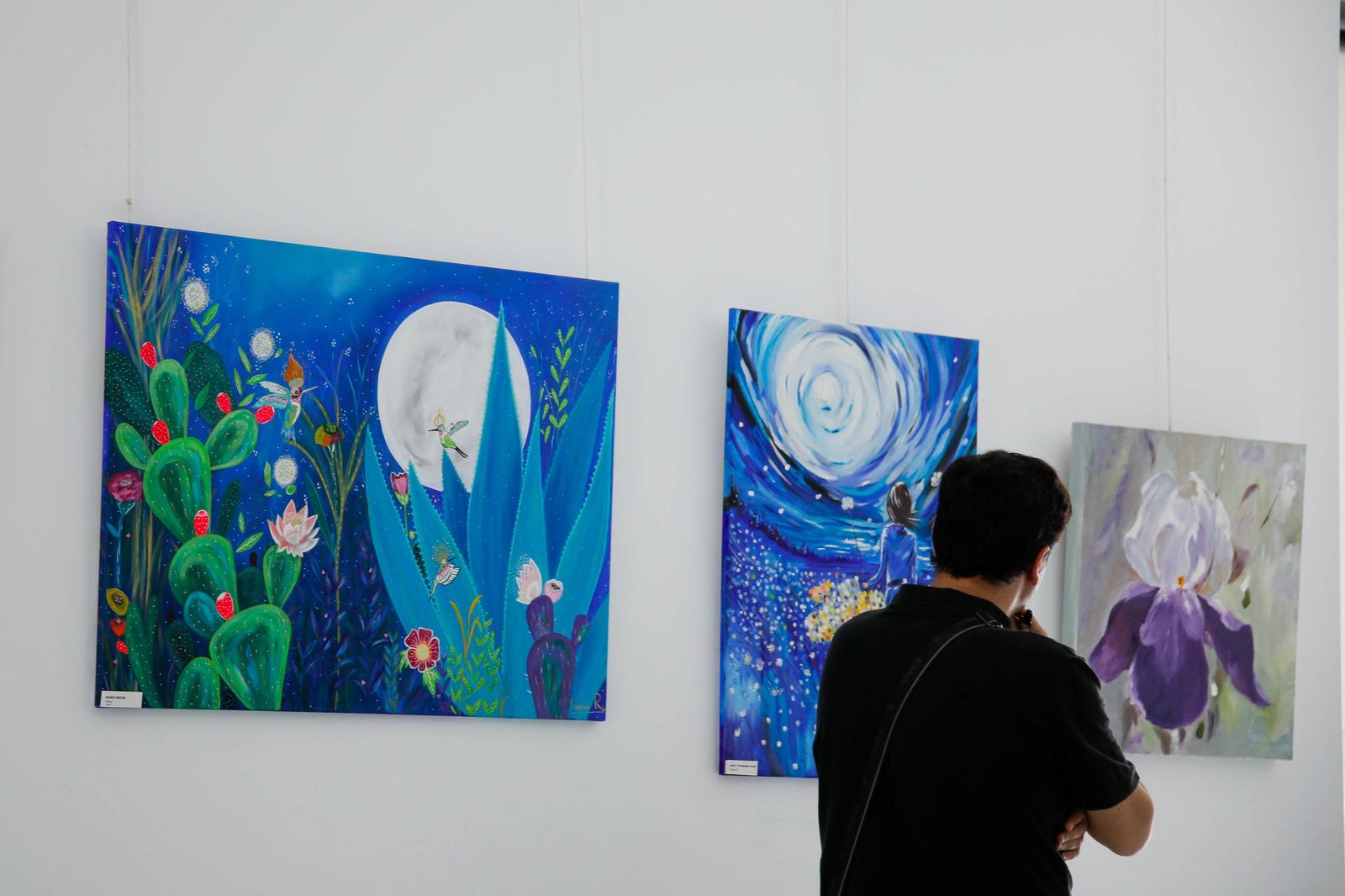 Exposición Arte Pintura de la sala Jairán, en imágenes