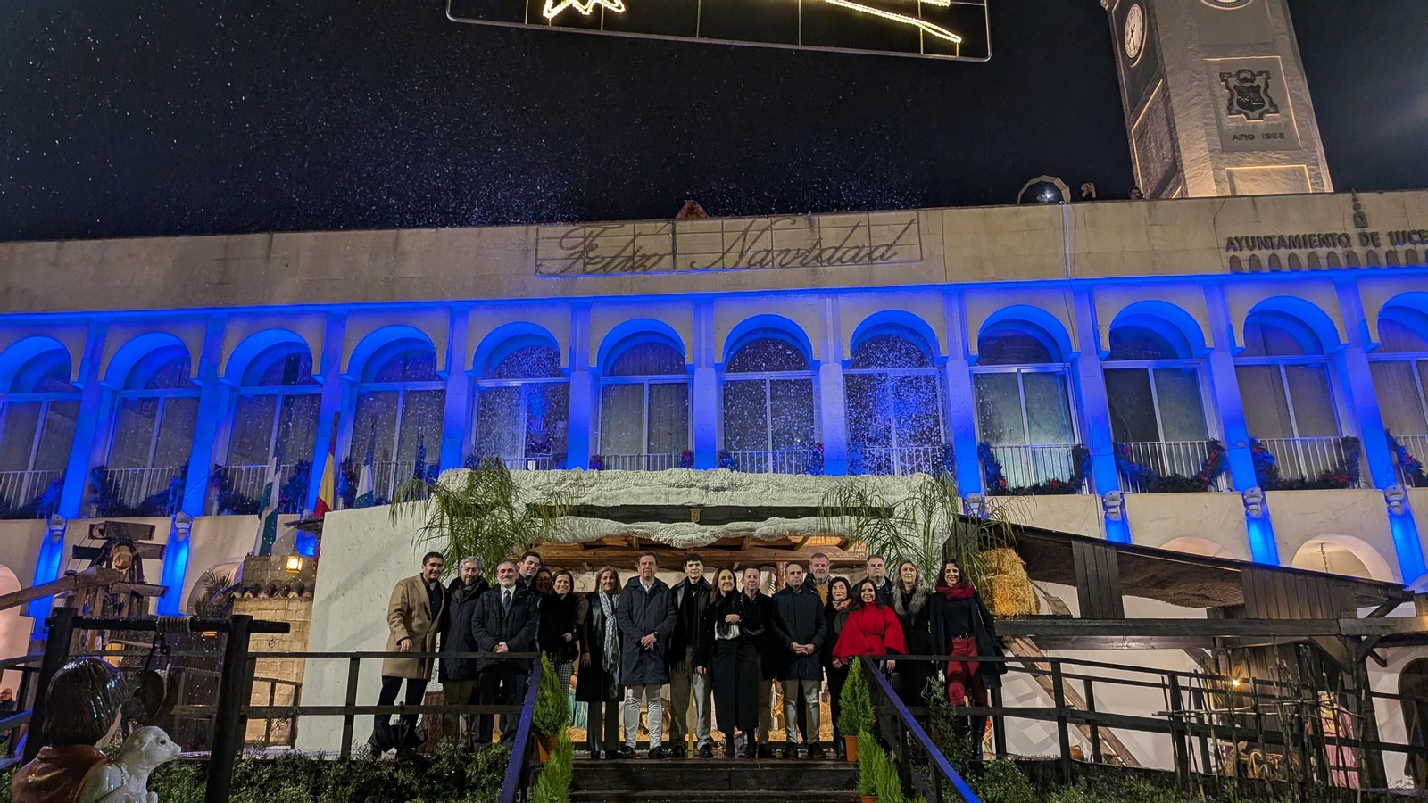 Inauguración de la Navidad en Lucena