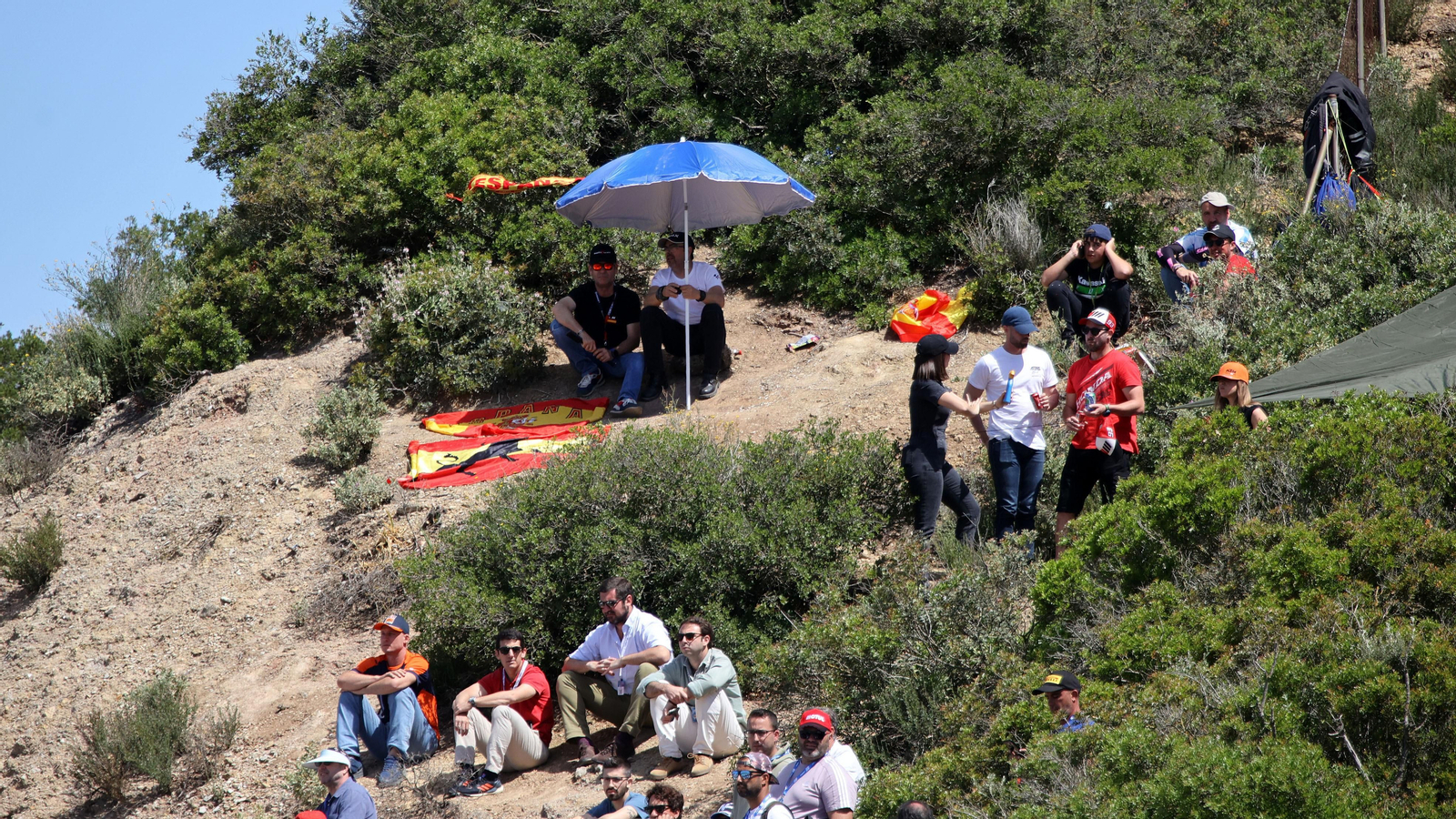 Imágenes del gran ambiente el domingo de carreras MotoGP en el Circuito de Jerez