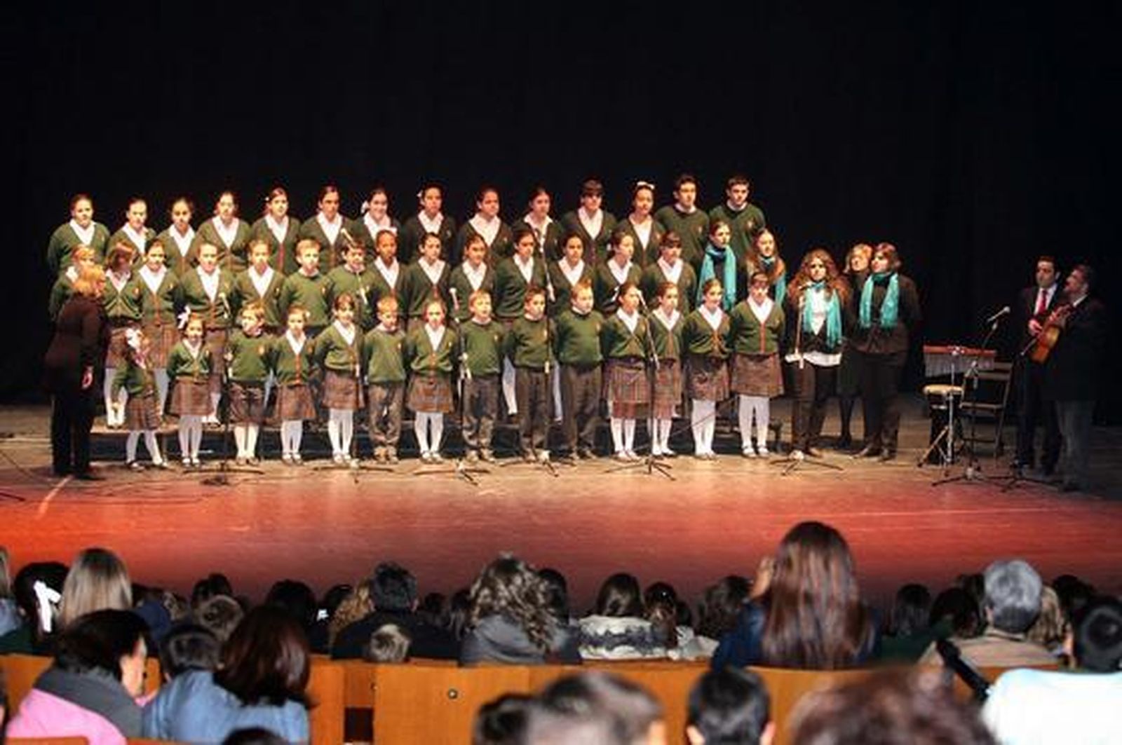 Concurso Provincial de Villancicos en Huelva que cumple su 27ª edición.  Foto: Alberto Domínguez