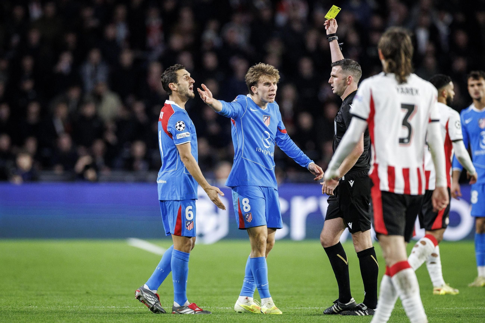 Las imágenes del PSV Eindhoven-Atlético de Madrid