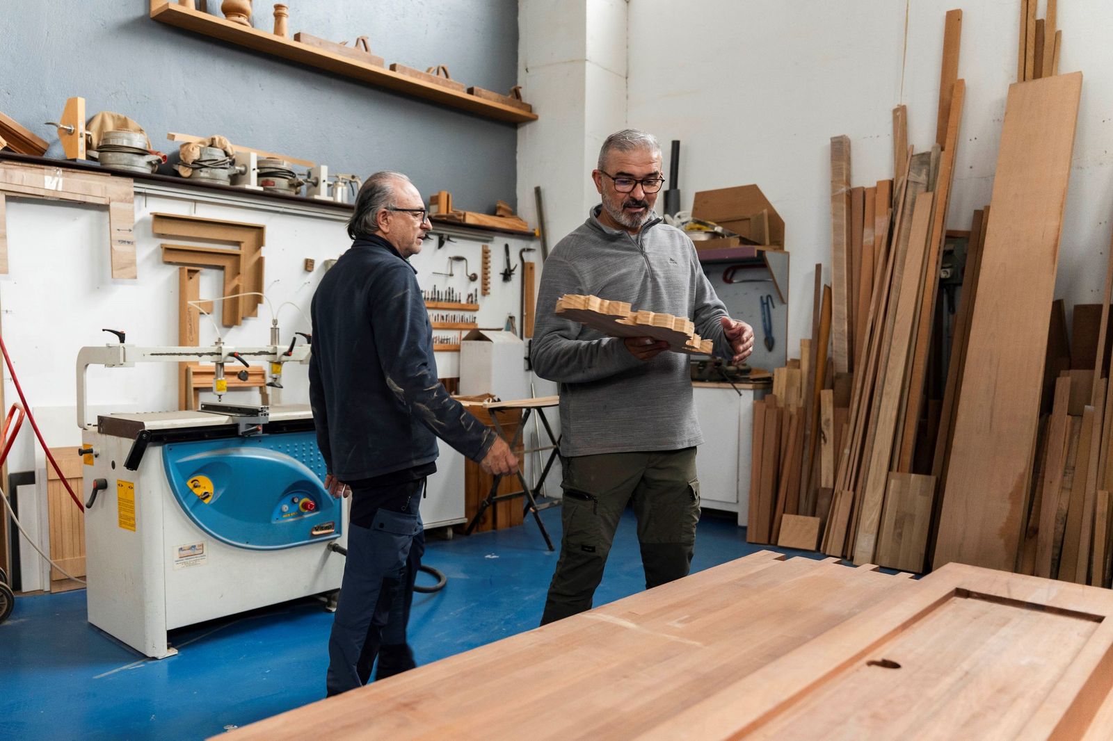 Carpinterías, un negocio tradicional que busca savia nueva, en imágenes