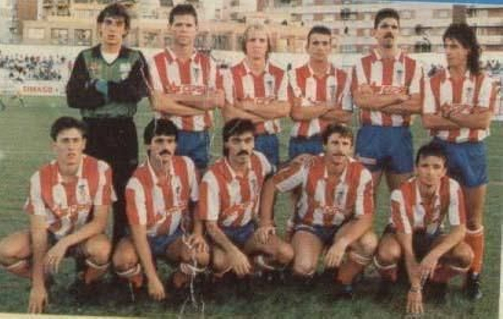 Un once del Algeciras de la 88/89.