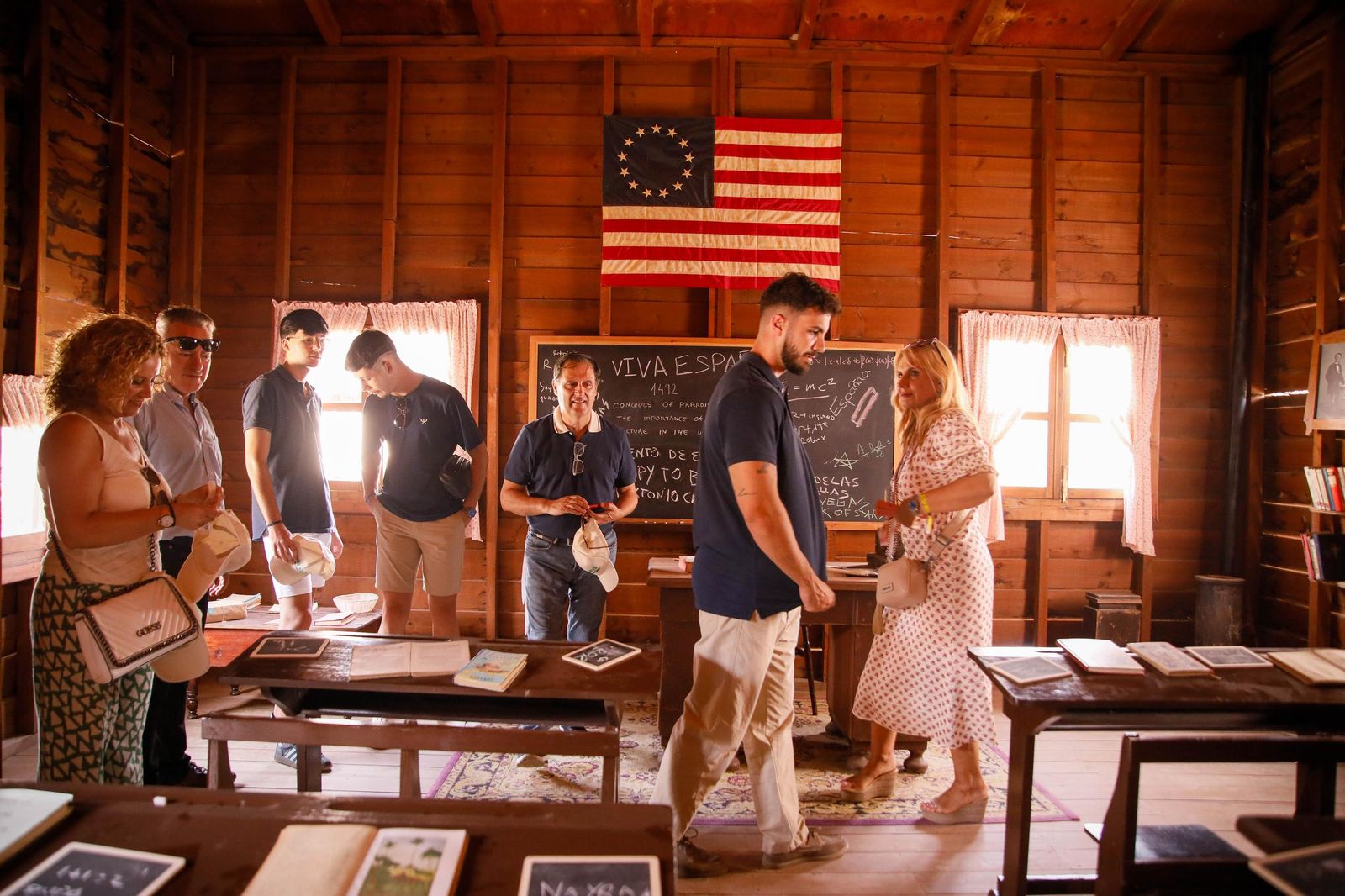 Imágenes del museo a los grandes empresarios y familias históricas de Almería