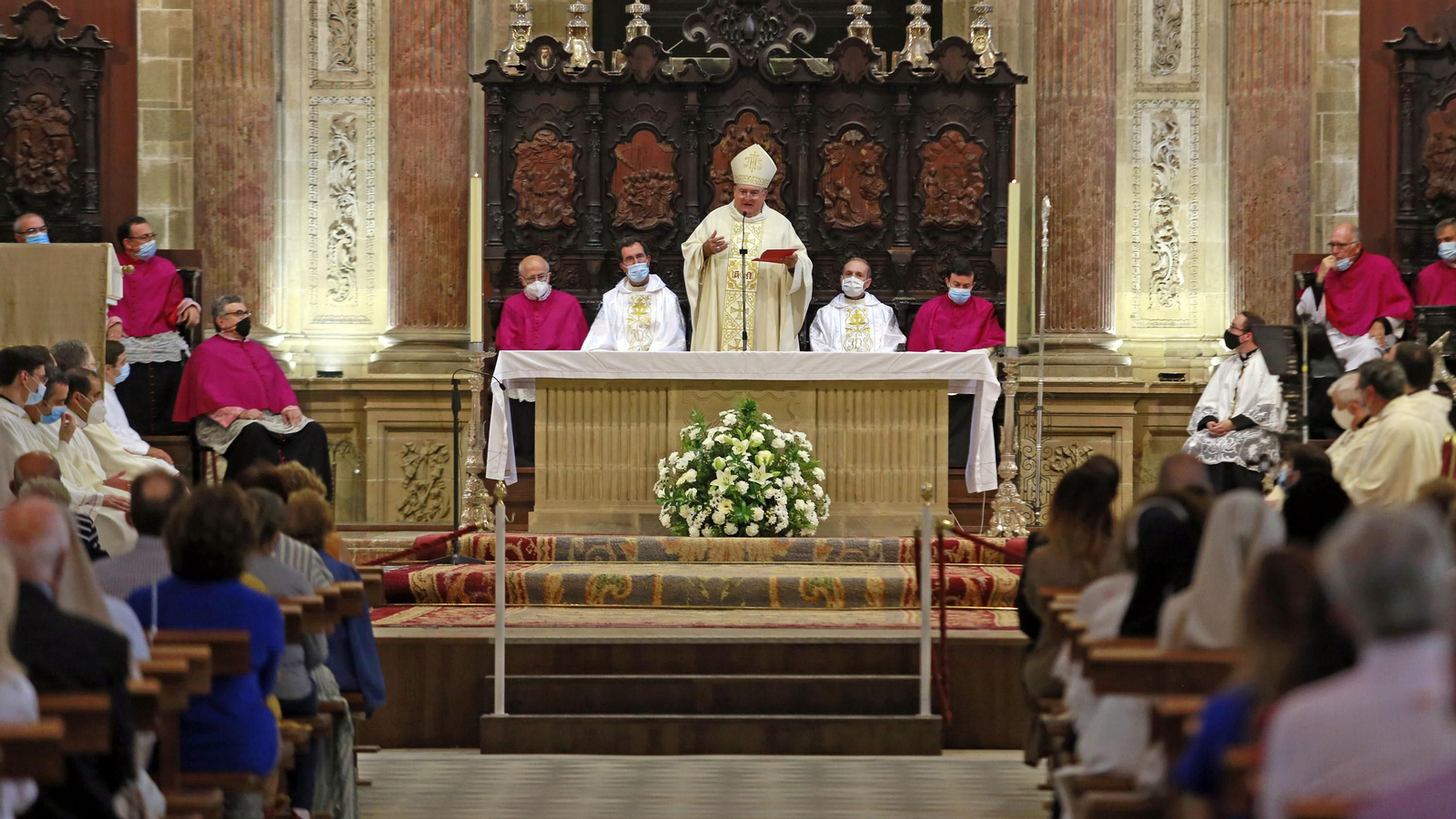 Última misa de D. José Mazuelos en Jerez como Obispo de Asidonia Jerez
