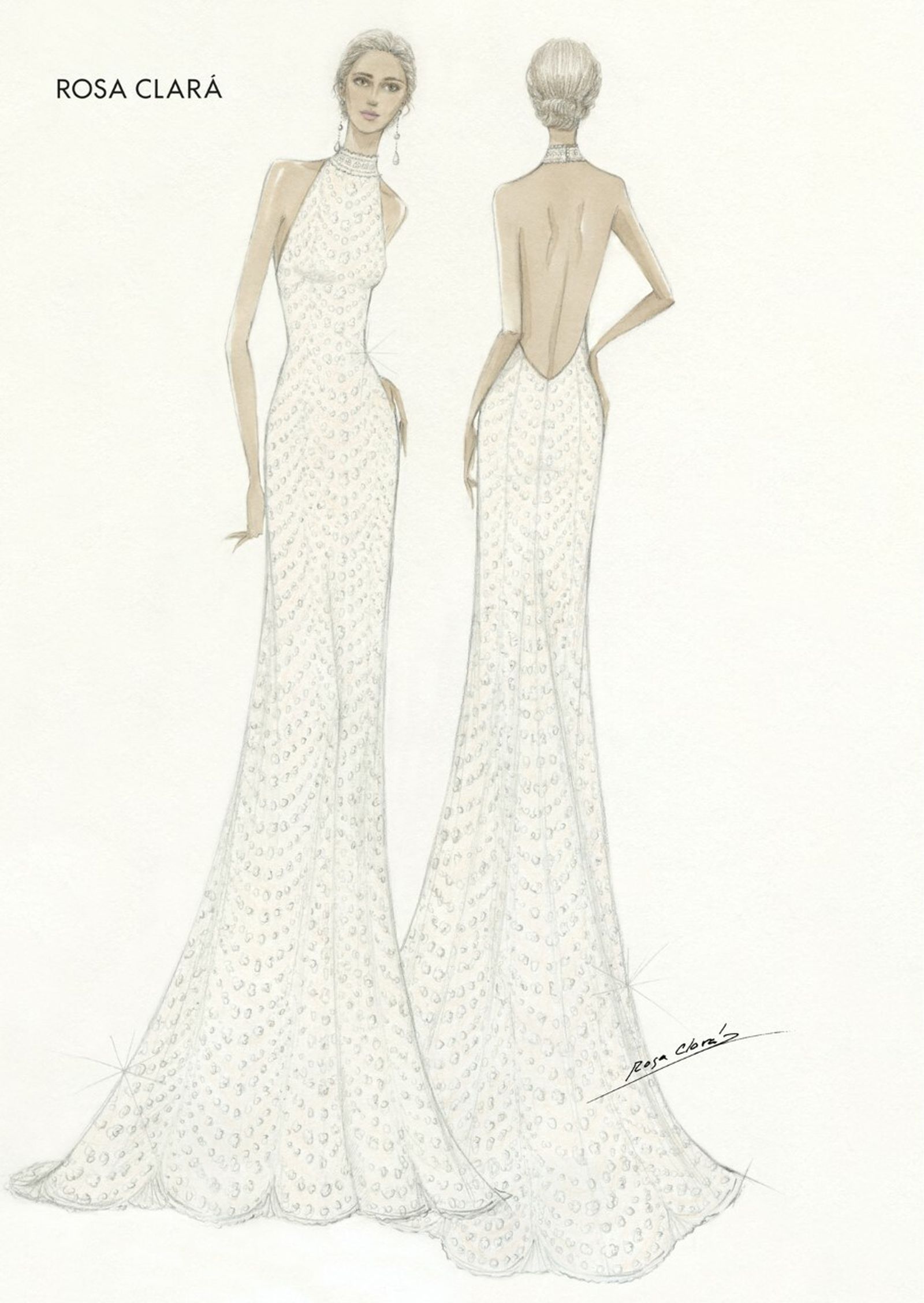 El modelo de fiesta lucido por Mery Perelló en su boda