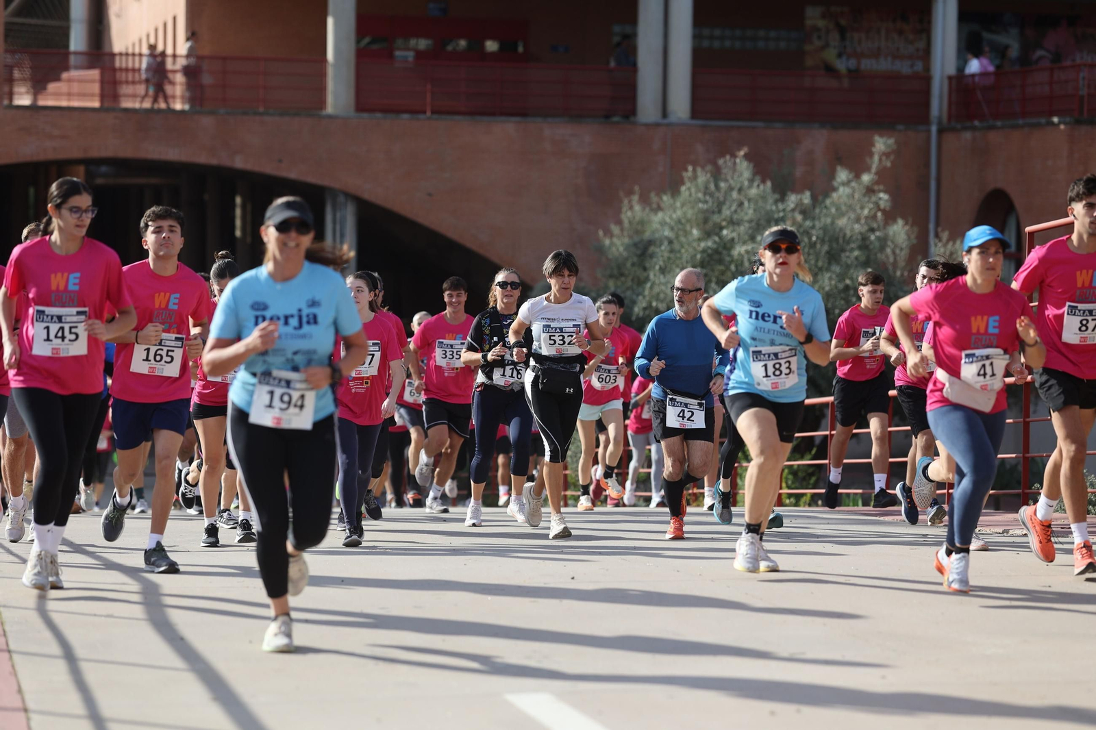 La carrera solidaria We Run de la UMA, en fotos