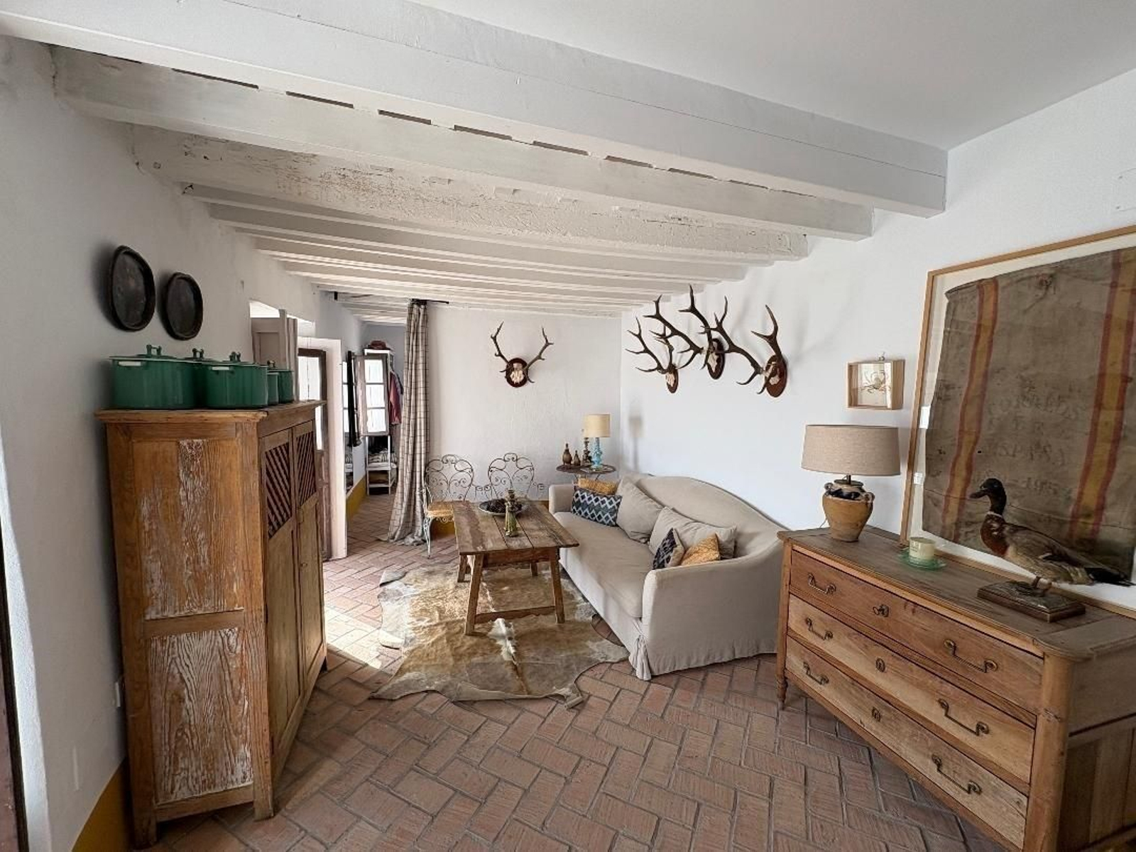 Vista general del salón.