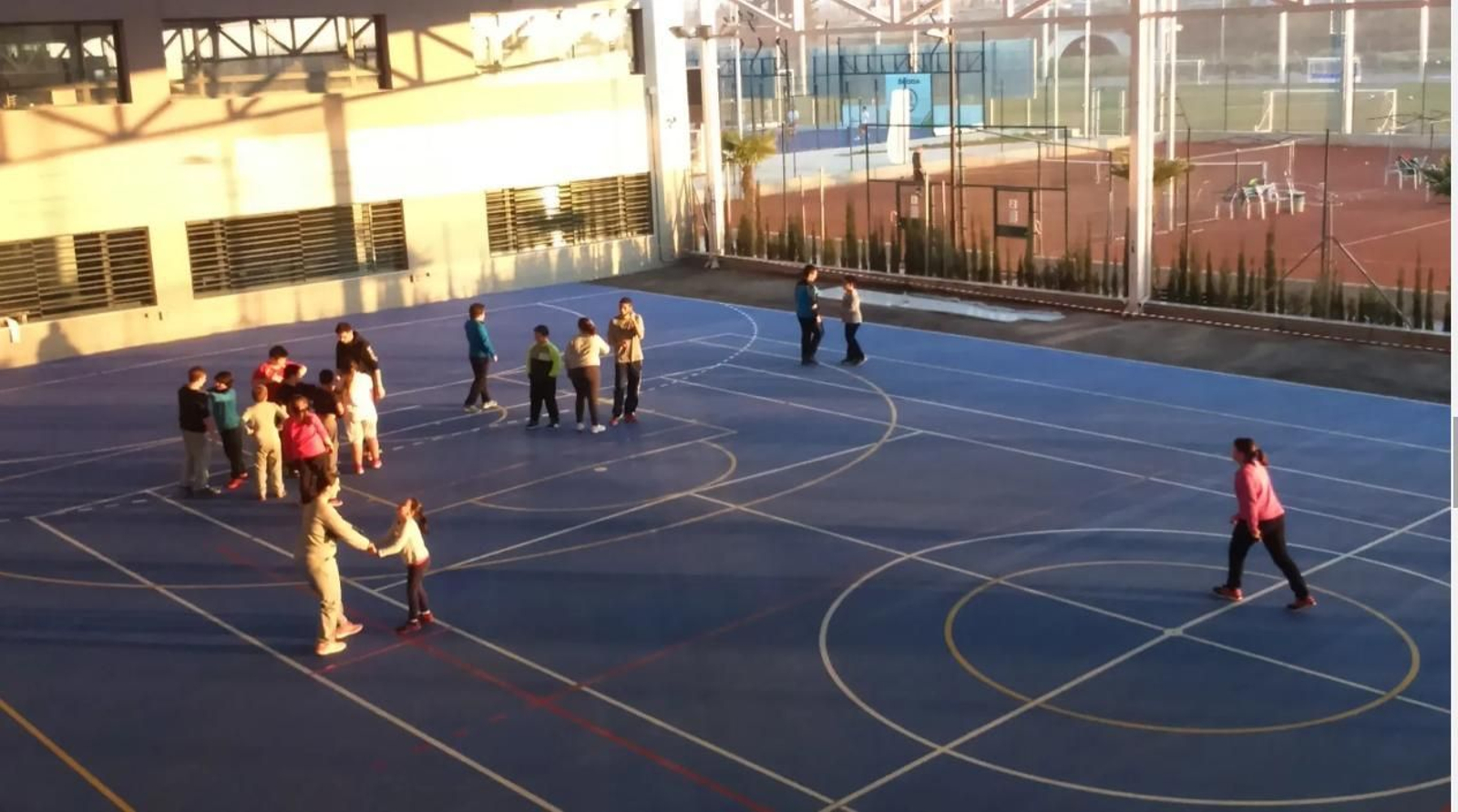 Imagen de archivo de una actividad escolar