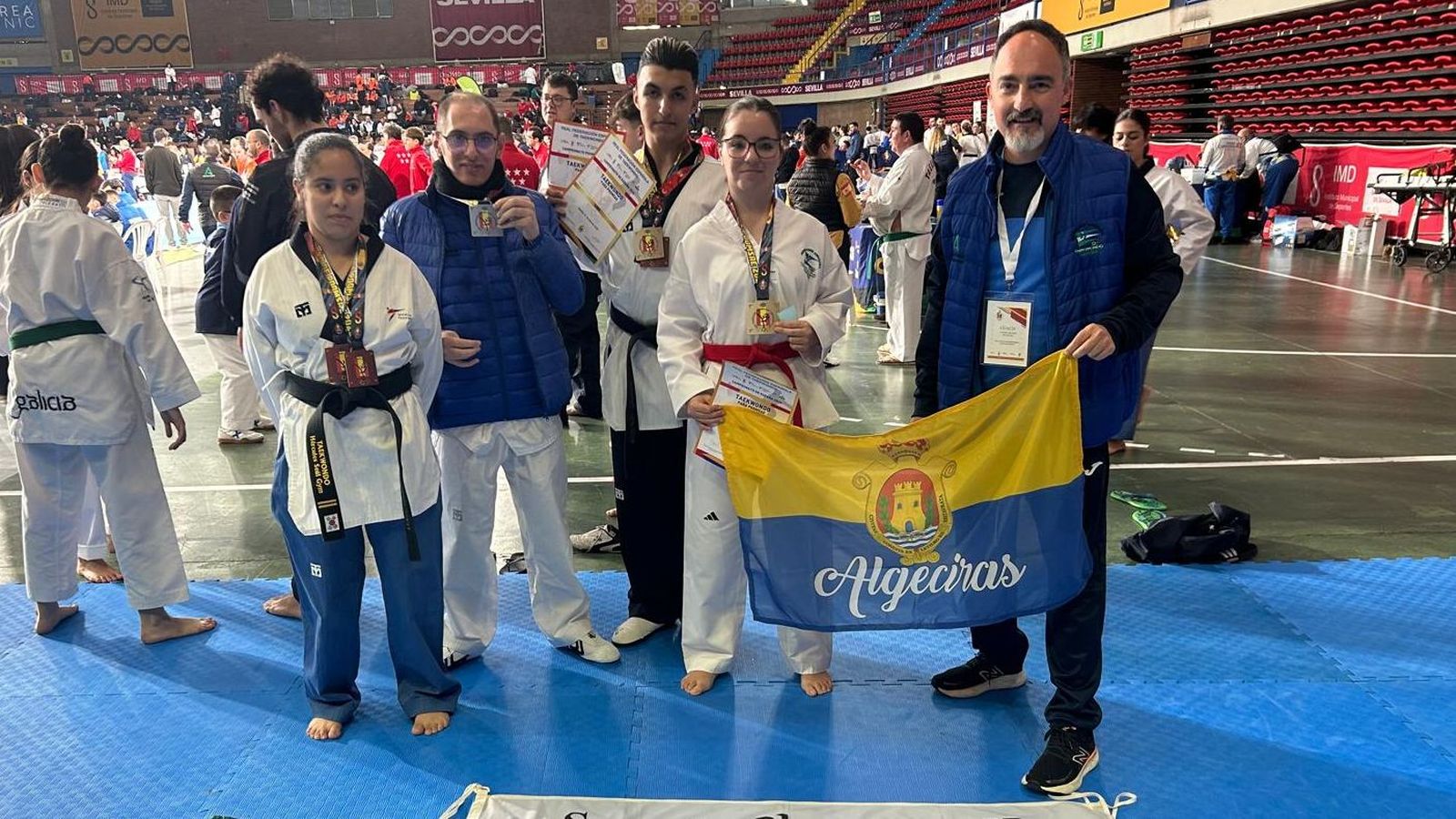 La representación del Hércules Seúl Gym de Algeciras, en Sevilla