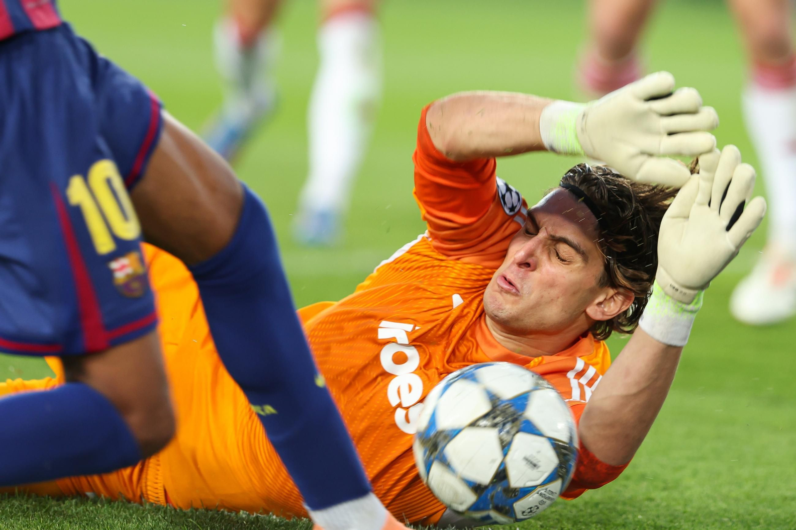 Las fotos del Barcelona-Olympiacos