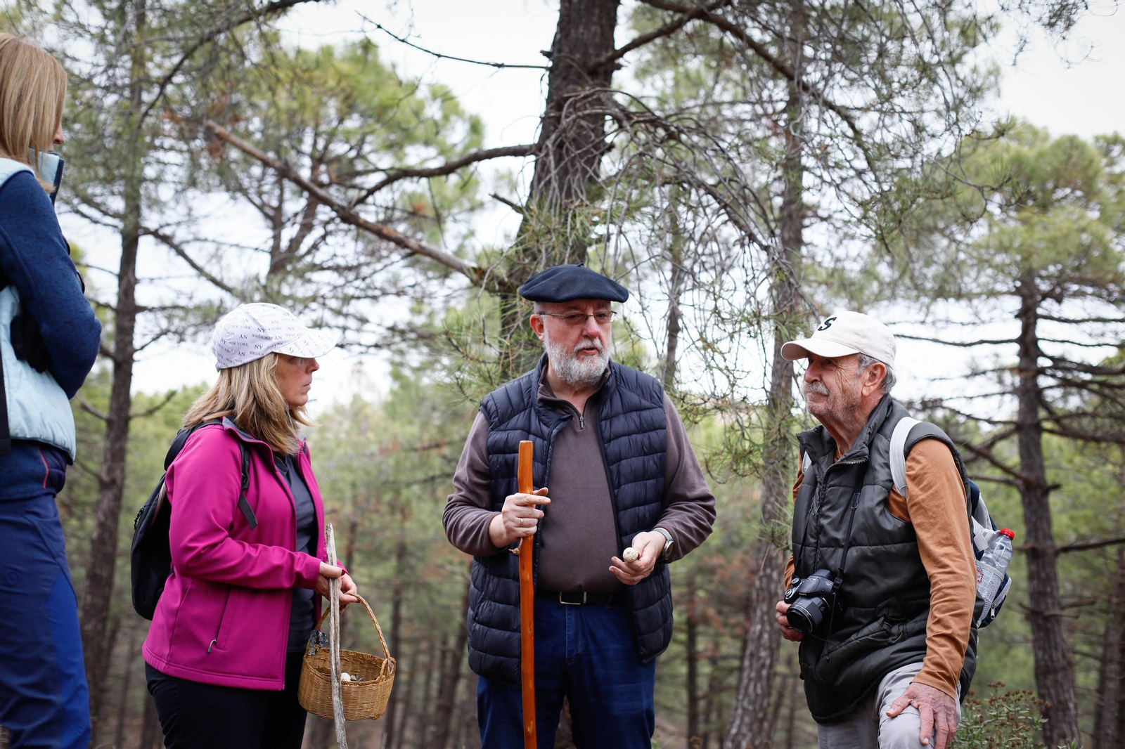 La ruta recolectora de setas en Abla por las XIX Jornadas Micológicas, en imágenes