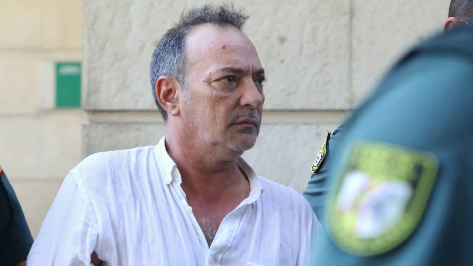 El dueño de Magrudis, José Antonio Marín Ponce, en los juzgados de Sevilla.