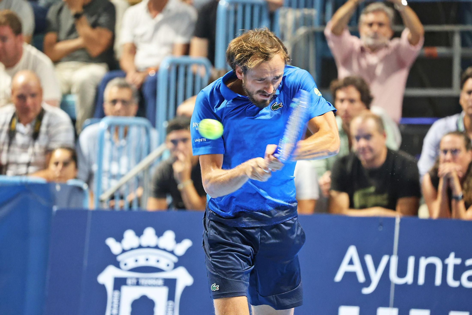 Imágenes de la final masculina de la Copa del Rey de tenis entre Daniil Medvedev y Alejandro Davidovich