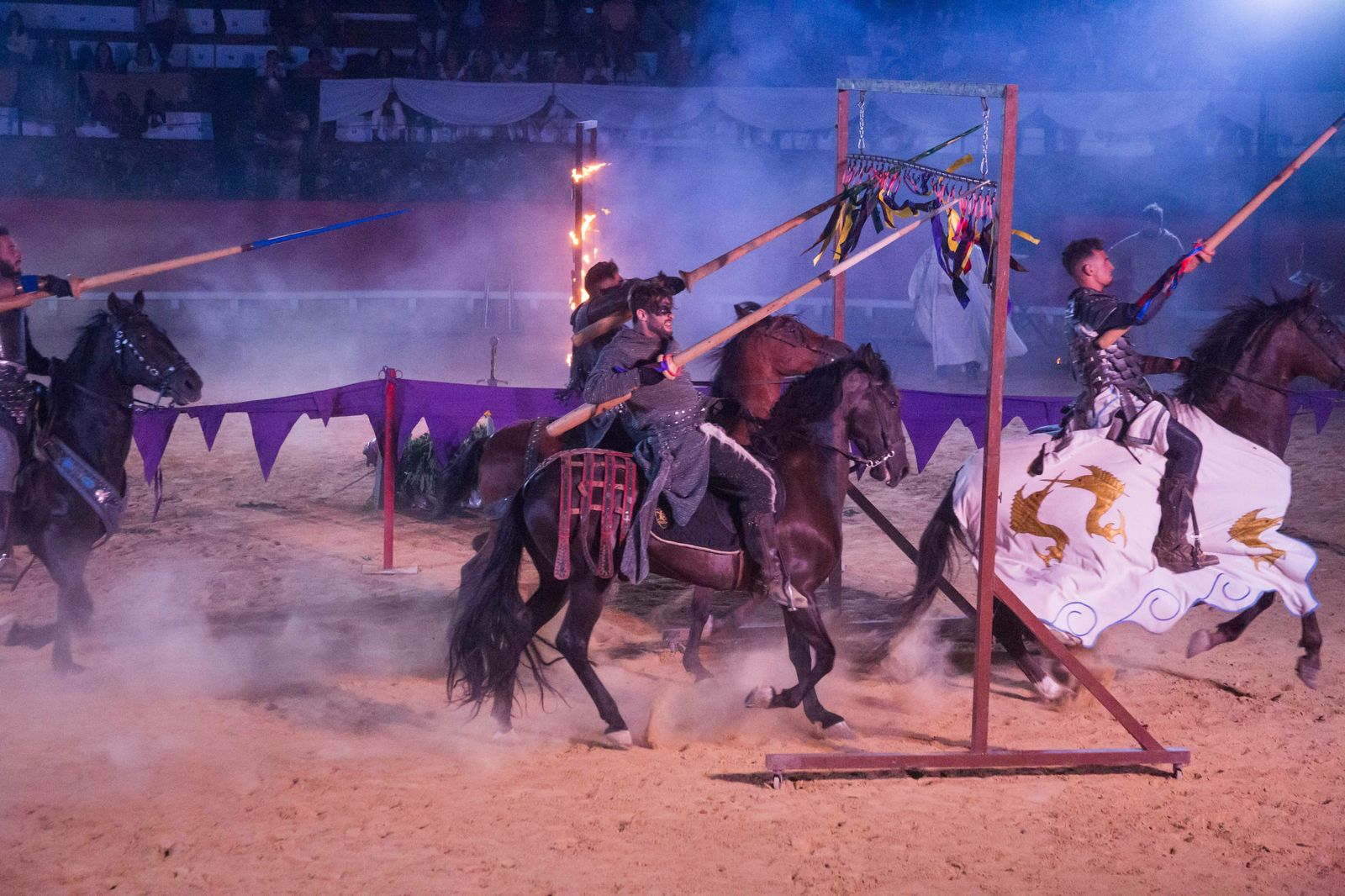 Uno de los espectáculos ofrecidos en la localidad este fin de semana.