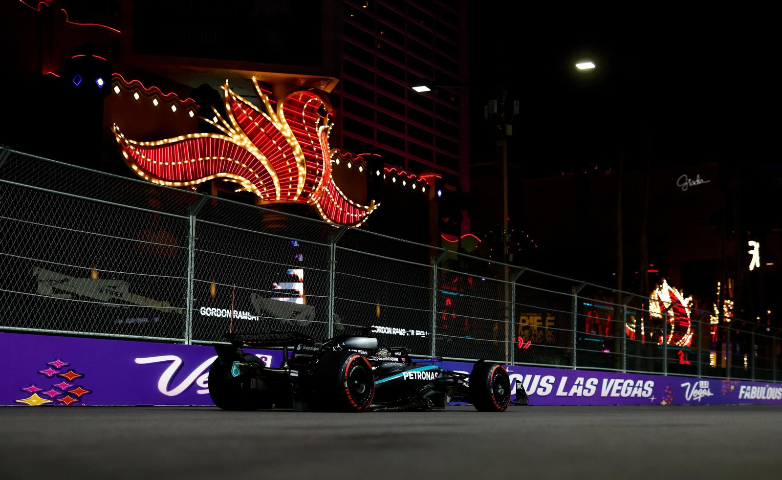 Las imágenes del Gran Premio de Las Vegas de Fórmula 1