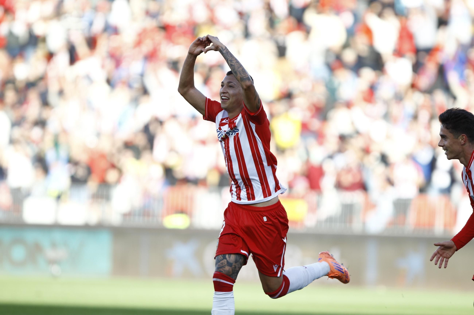 El partido U.D. Almería-Cádiz C.F. en imágenes