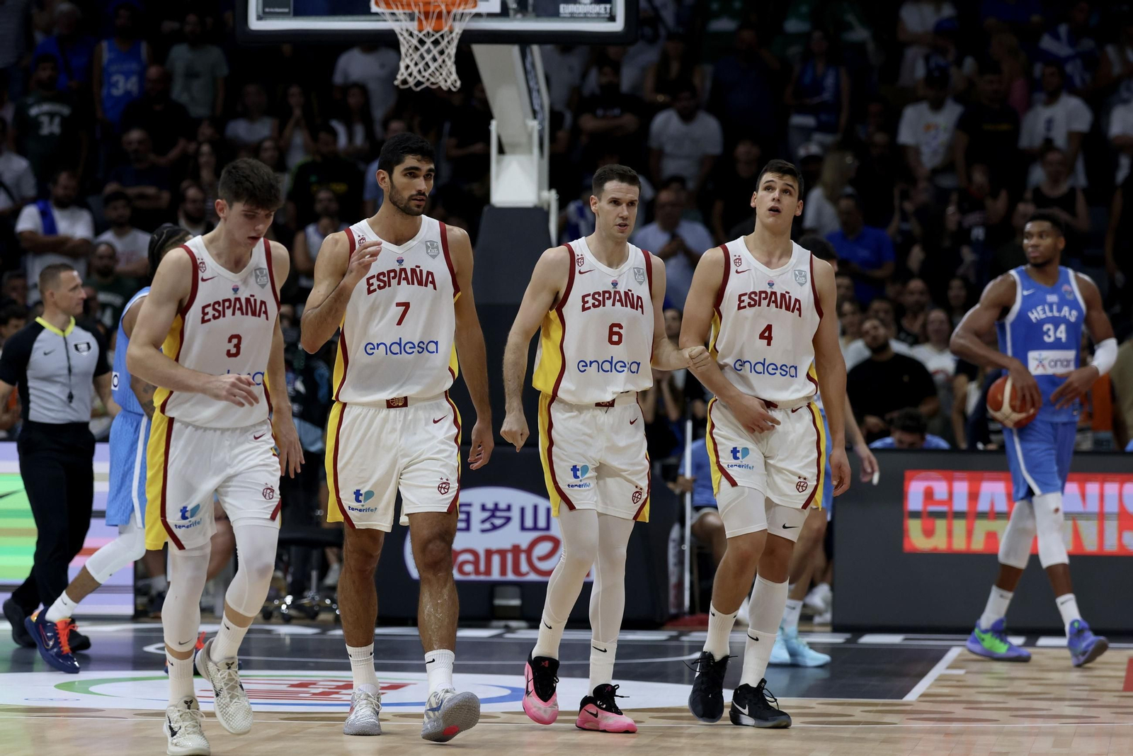Las fotos del España - Grecia de baloncesto en el adiós de Scariolo