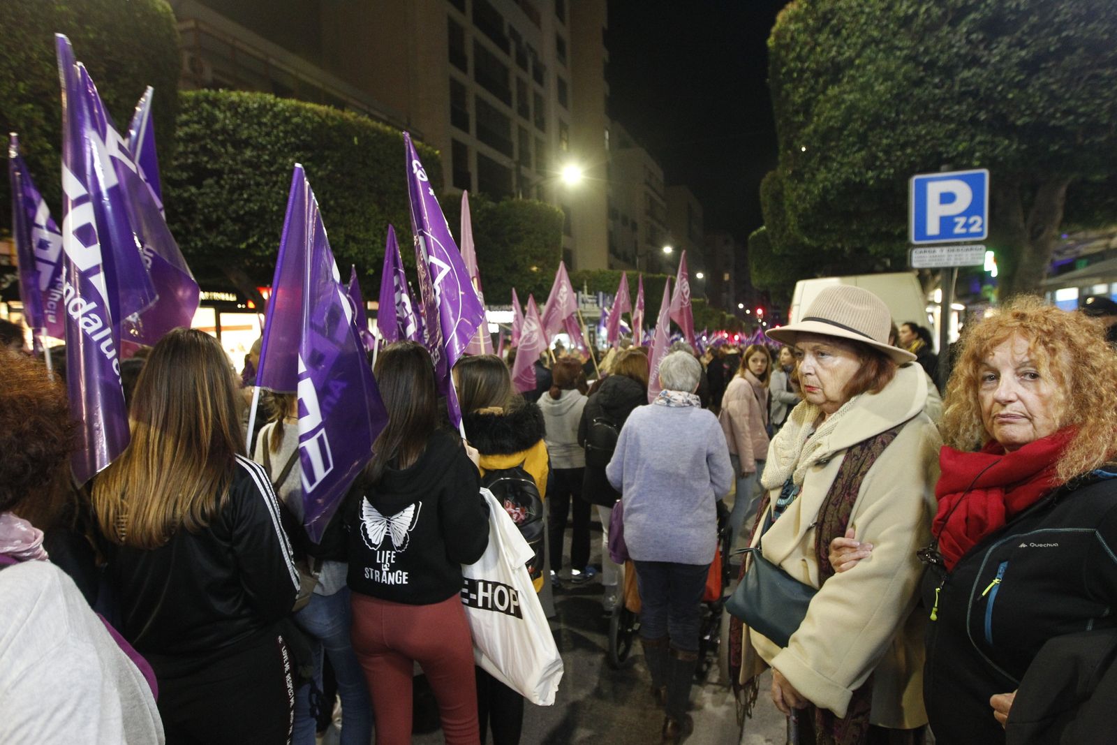 Manifestación Día Mundial contra la Violencia de Género. Almería