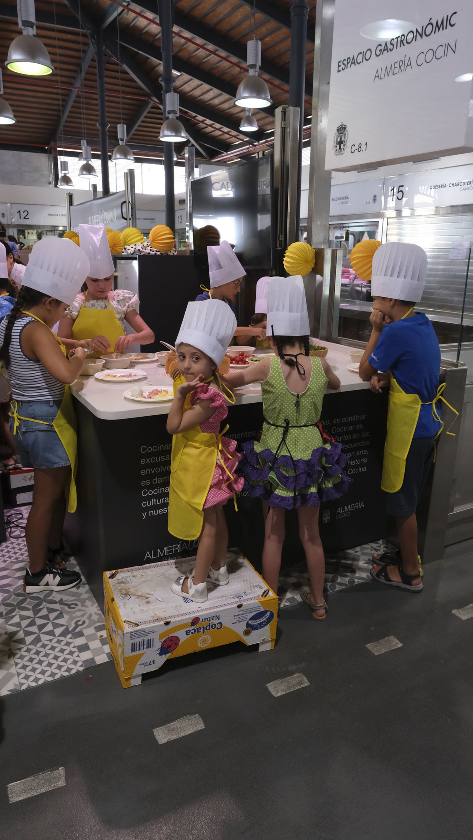 Taller Infantil de Cocina de la Feria de Almería 2024, en imágenes