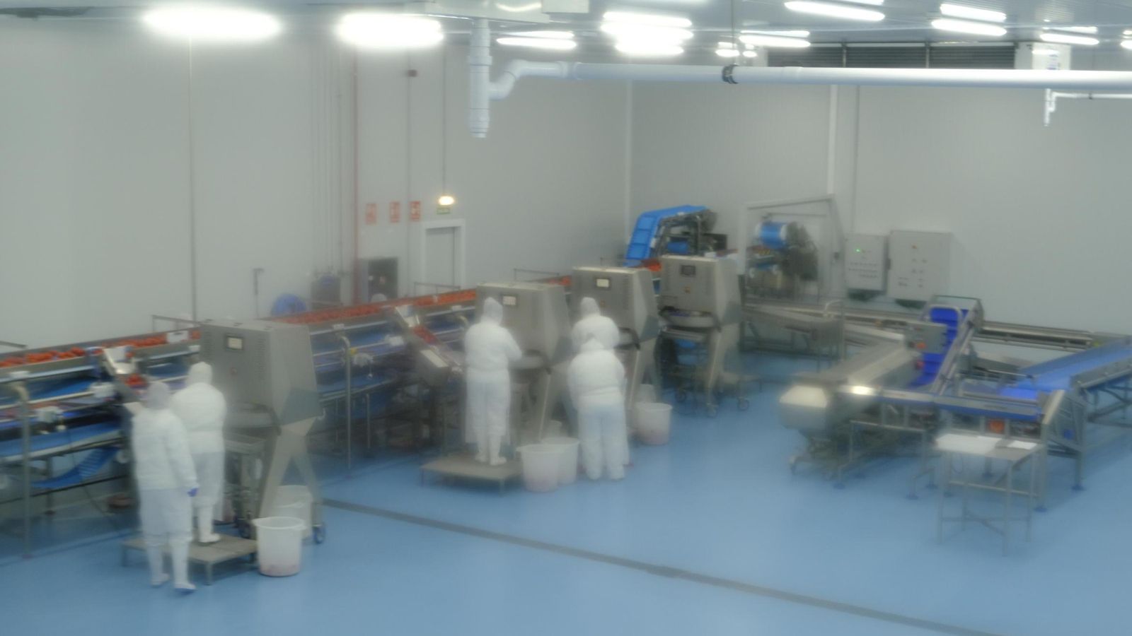 Inatalaciones de La Unión Nice, concretamente la sala de corte