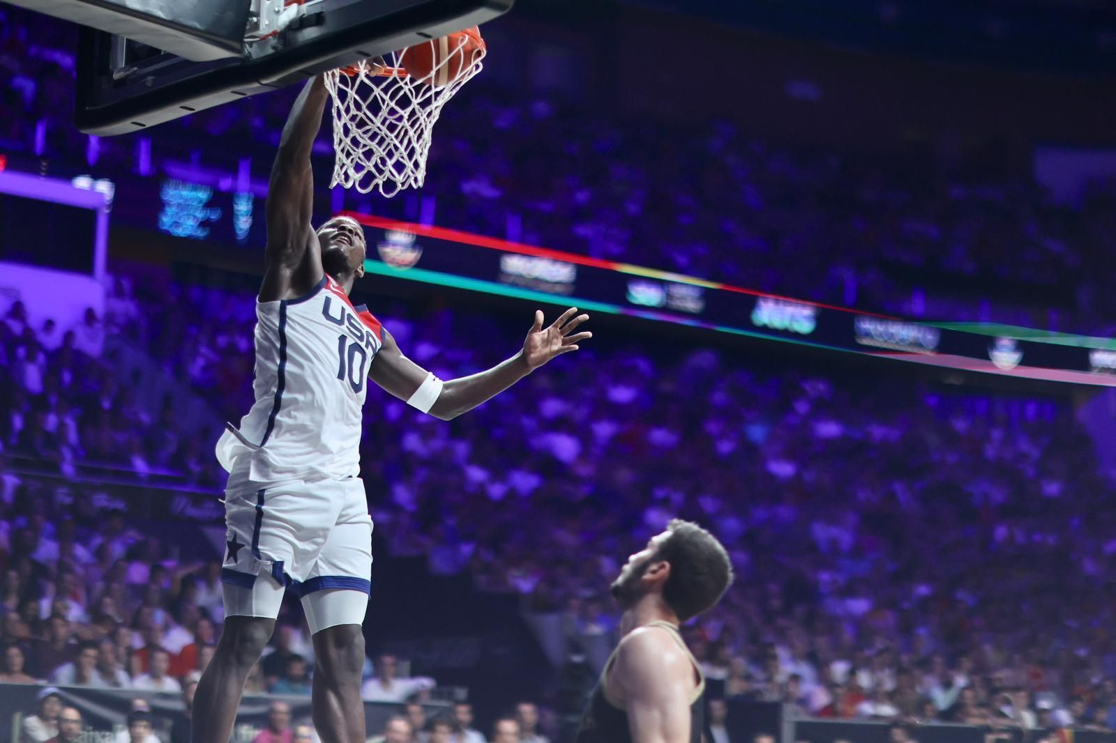 Las imágenes del España-Estados Unidos en el Martín Carpena