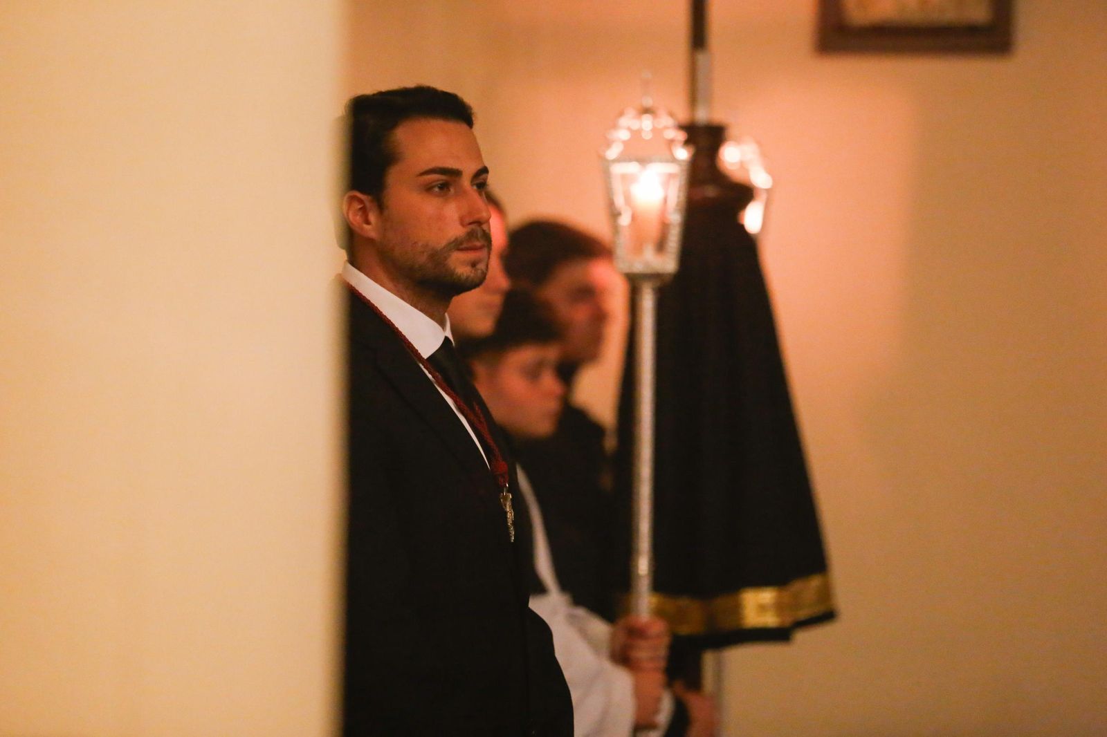 Fotos del vía crucis oficial del consejo local de Algeciras con las Tres Caídas