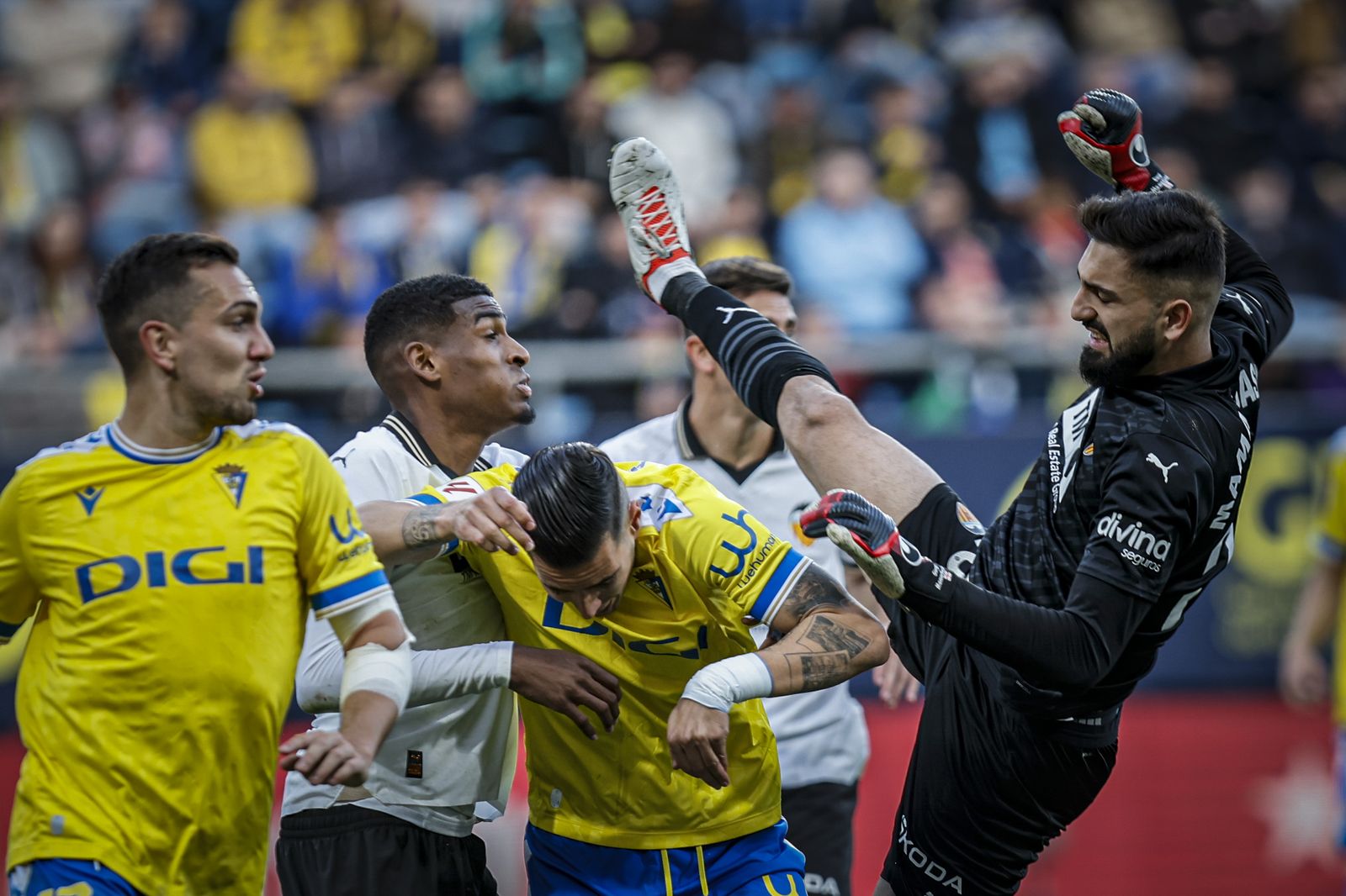 Partido de fútbol Cádiz CF - Valencia CF