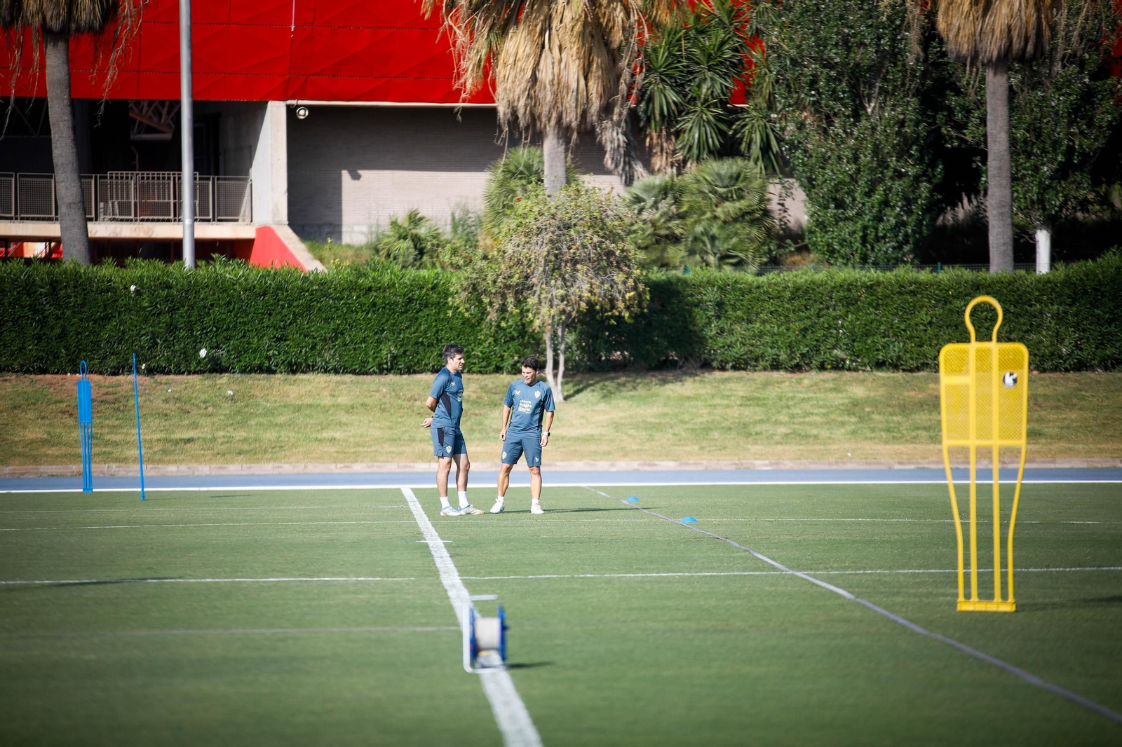 Primer entrenamiento pretemporada del Almería, en imágenes