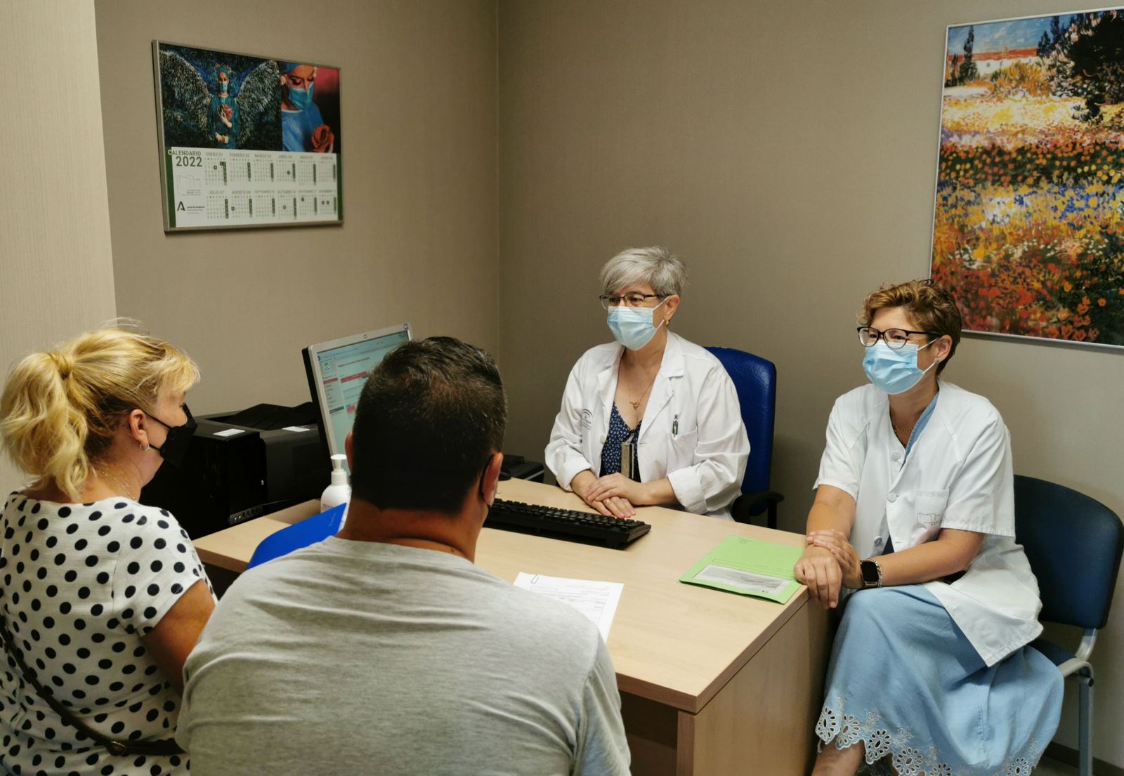 Punto de registro de voluntades vitales anticipadas funcionante en el Hospital de Valme.