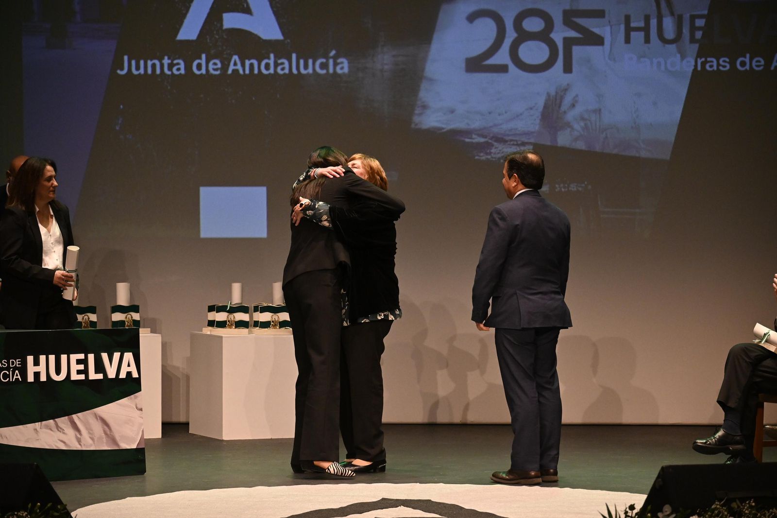 Premios de las Banderas de Andalucía en Huelva, en imágenes