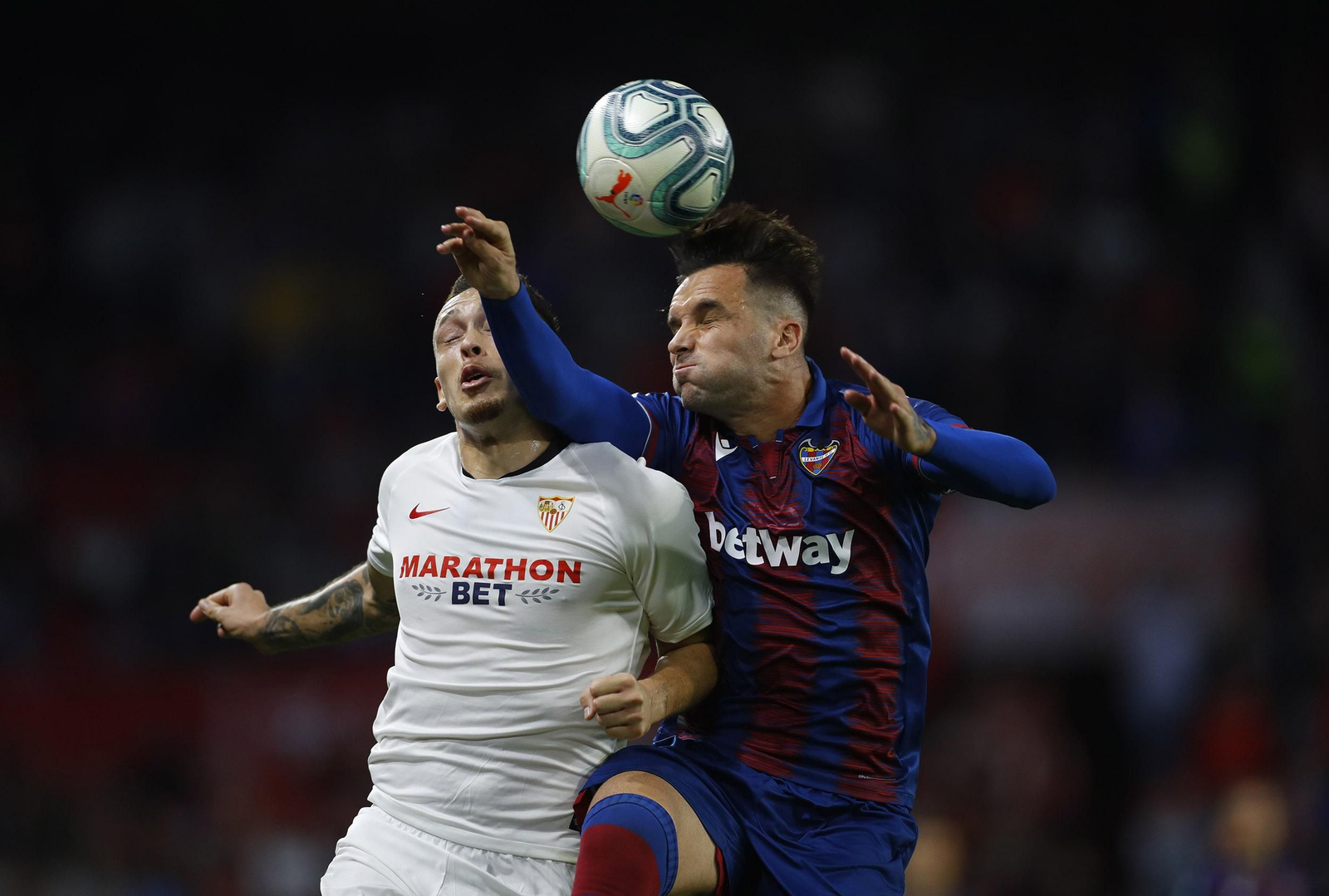 Las imágenes del Sevilla FC-Levante