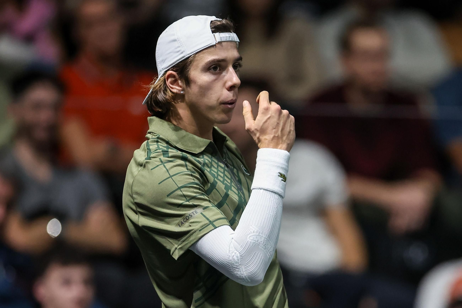 Alejandro Davidovich-Arthur Cazaux del Masters 1000 de París, en fotos