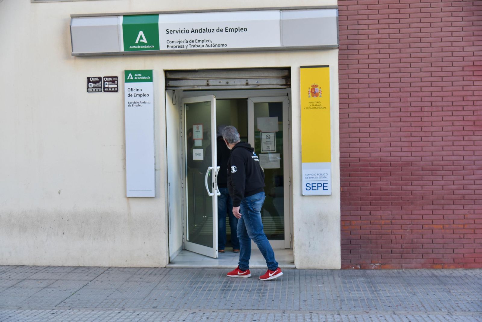 Una oficina de empleo.