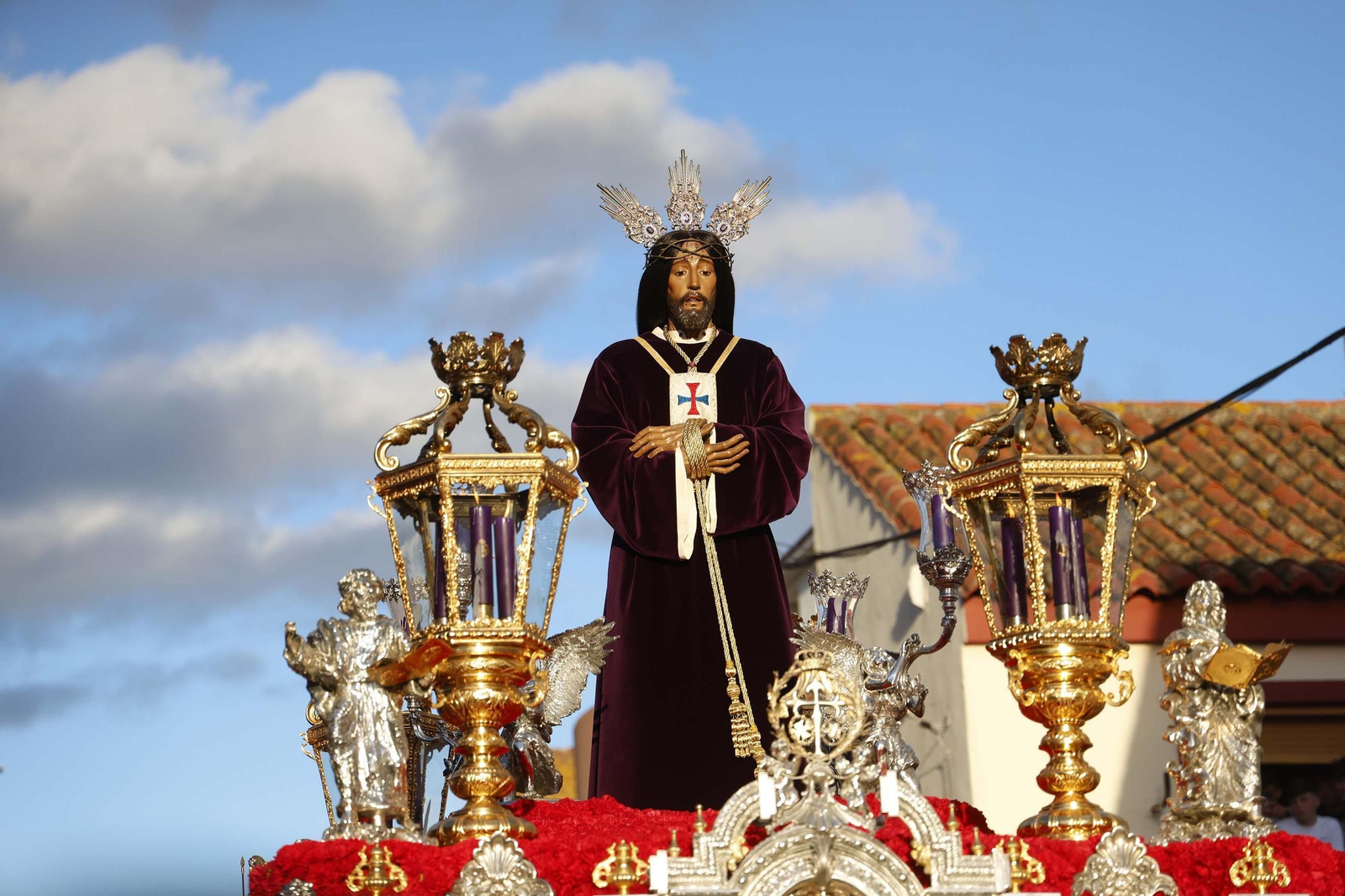 Fotos del Miércoles Santo en La Línea Oración en el Huerto, Abandono y Medinaceli