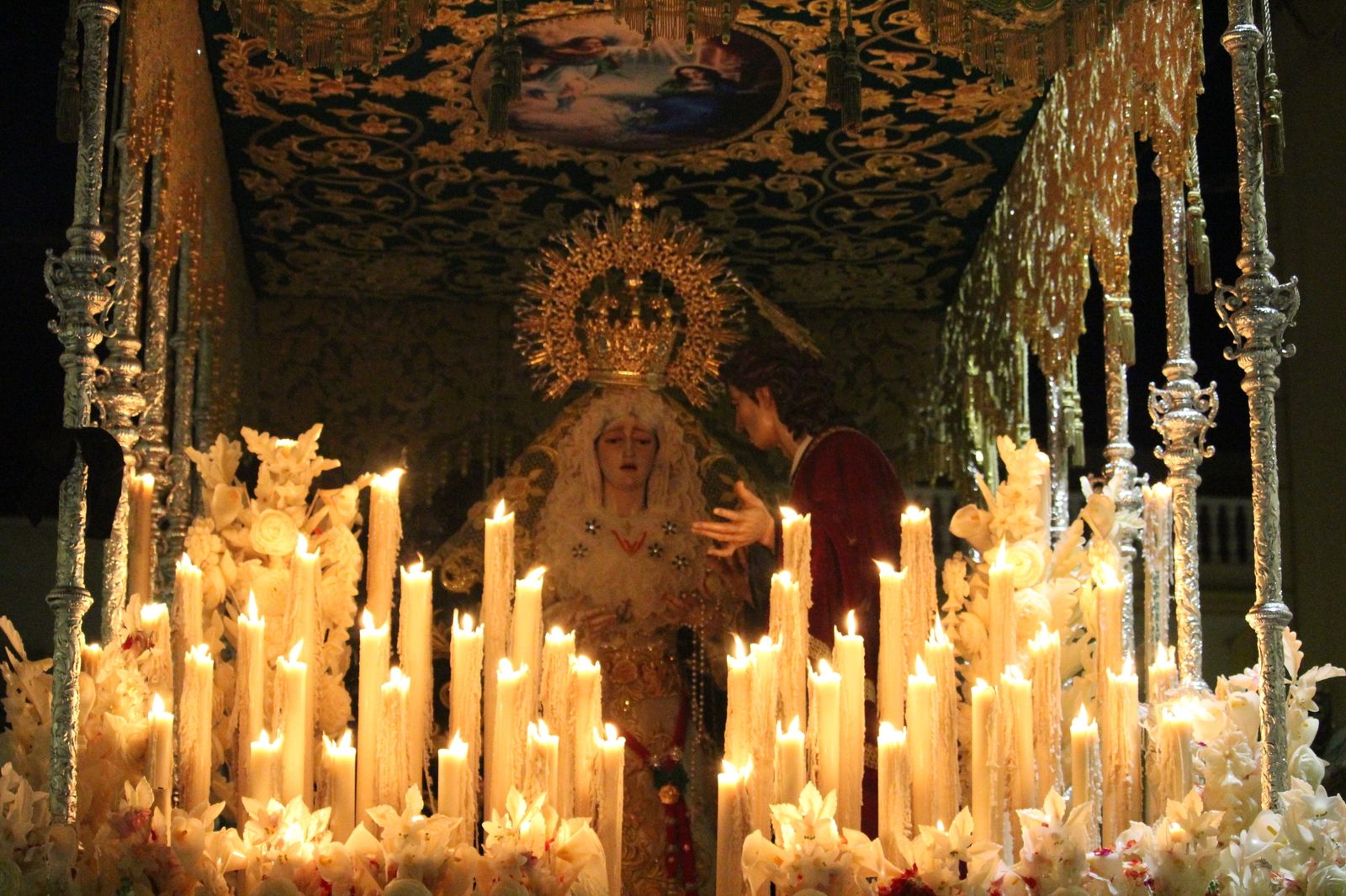 Procesión del Jueves Santo en Vera, en imágenes