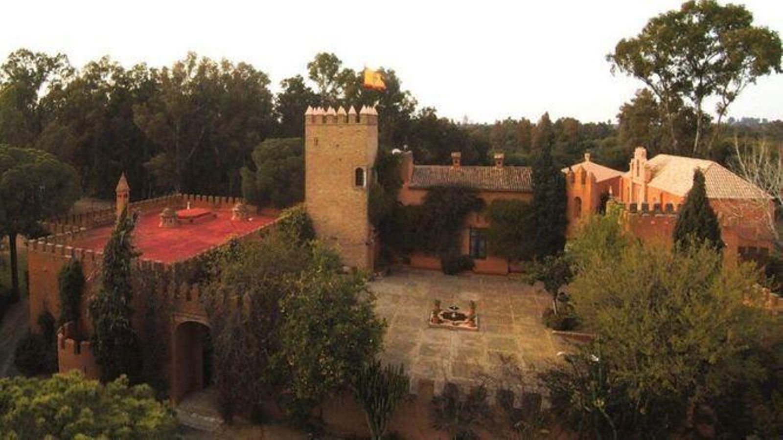 Exterior de la finca Los Montes