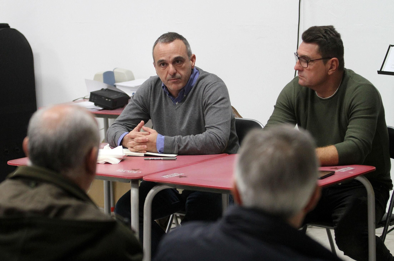 Narciso Rojas, presidente del Trust, durante la última asamblea.