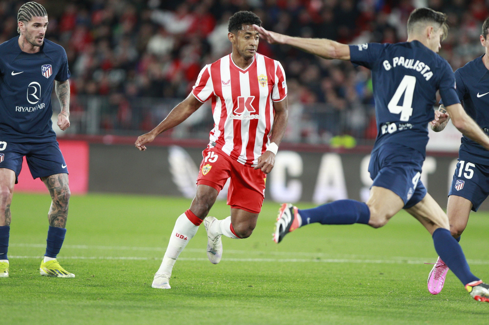 Las mejores imágenes del partido U.D. Almería-Atlético de Madrid