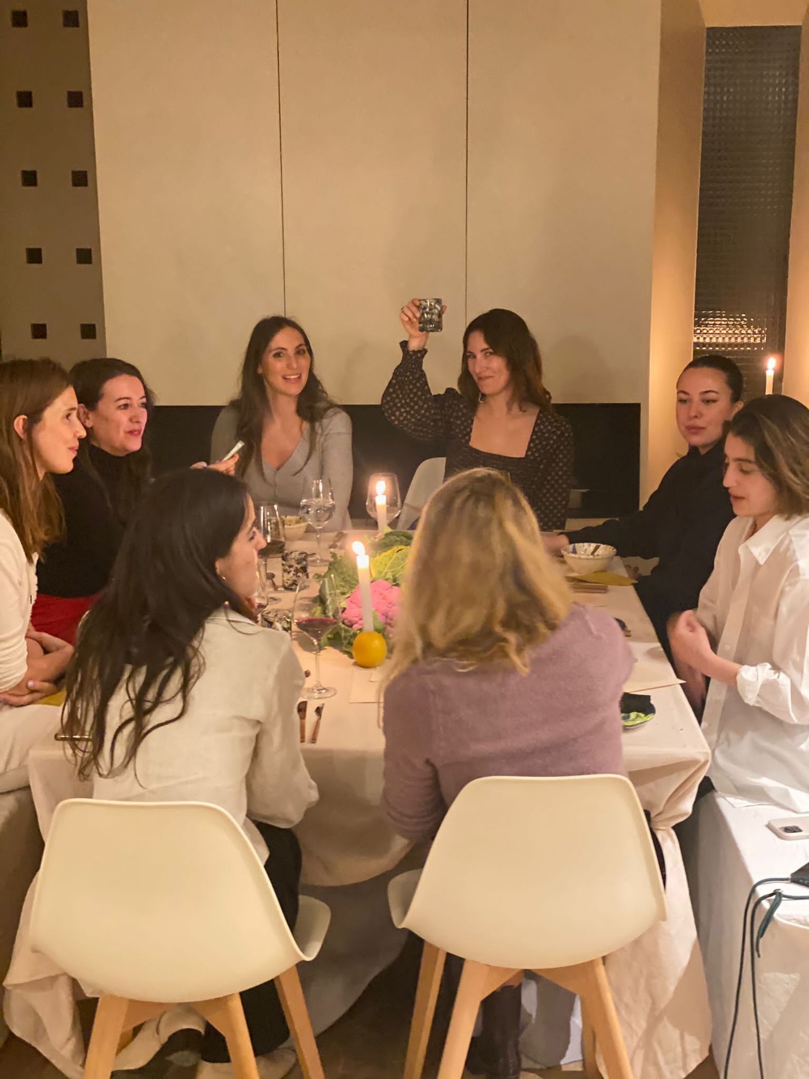 Uno de los encuentros de mujeres organizados por The Circle.